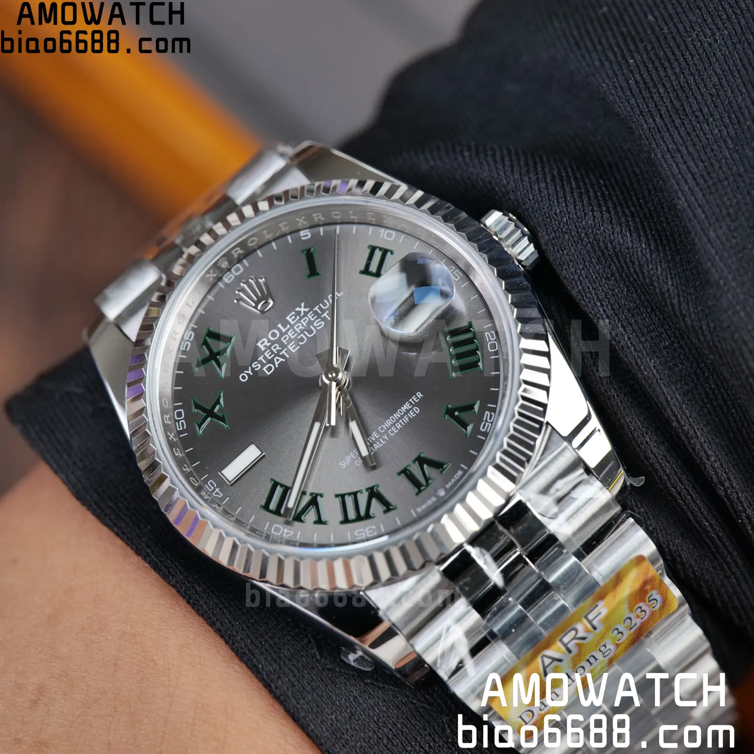 Rolex DateJust m126234 36mm ARF 1:1 Best Edition Roman Gray Dial on Jubilee Bracelet DD3235 89 78940ed4c45c212 AMO Watch