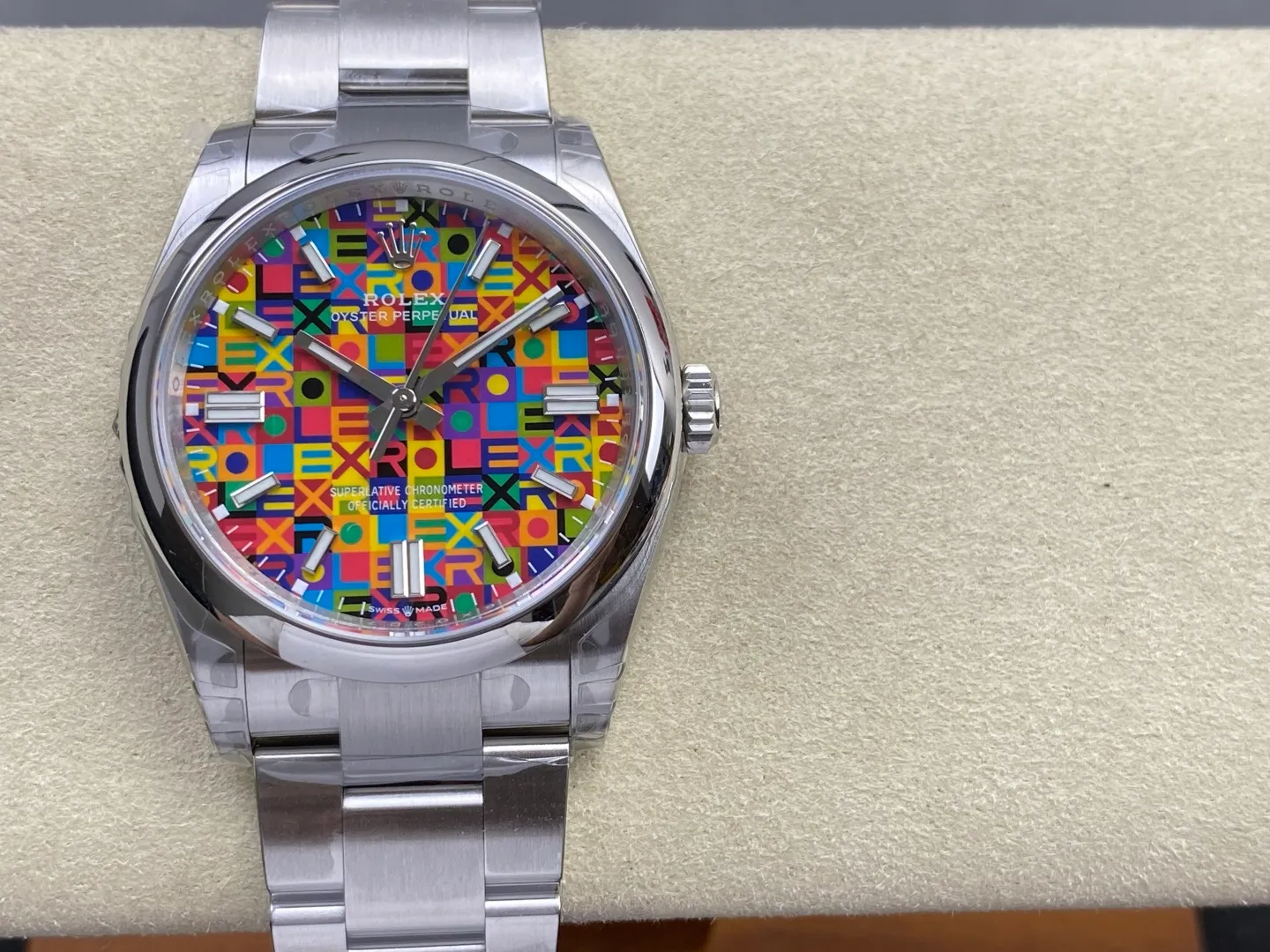 Rolex Oyster Perpetual 36mm 126000 904L SS VSF 1:1 Best Edition Celebration Dial On 904L SS Bracelet DD3230 32 7b6e5543c96360d 阿默表行AmoWatch