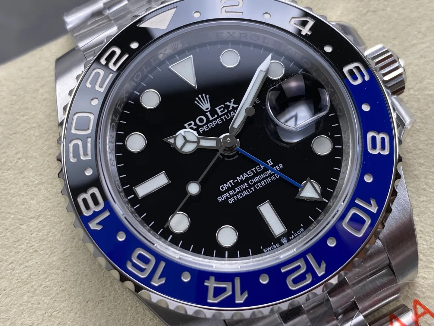 Rolex GMT-Master II 126710 BLNR 904L Steel VSF 1:1 Best Edition on Jubilee Bracelet DD3285 CHS V3s 27 7d74f3d92d53de7 AMO Watch