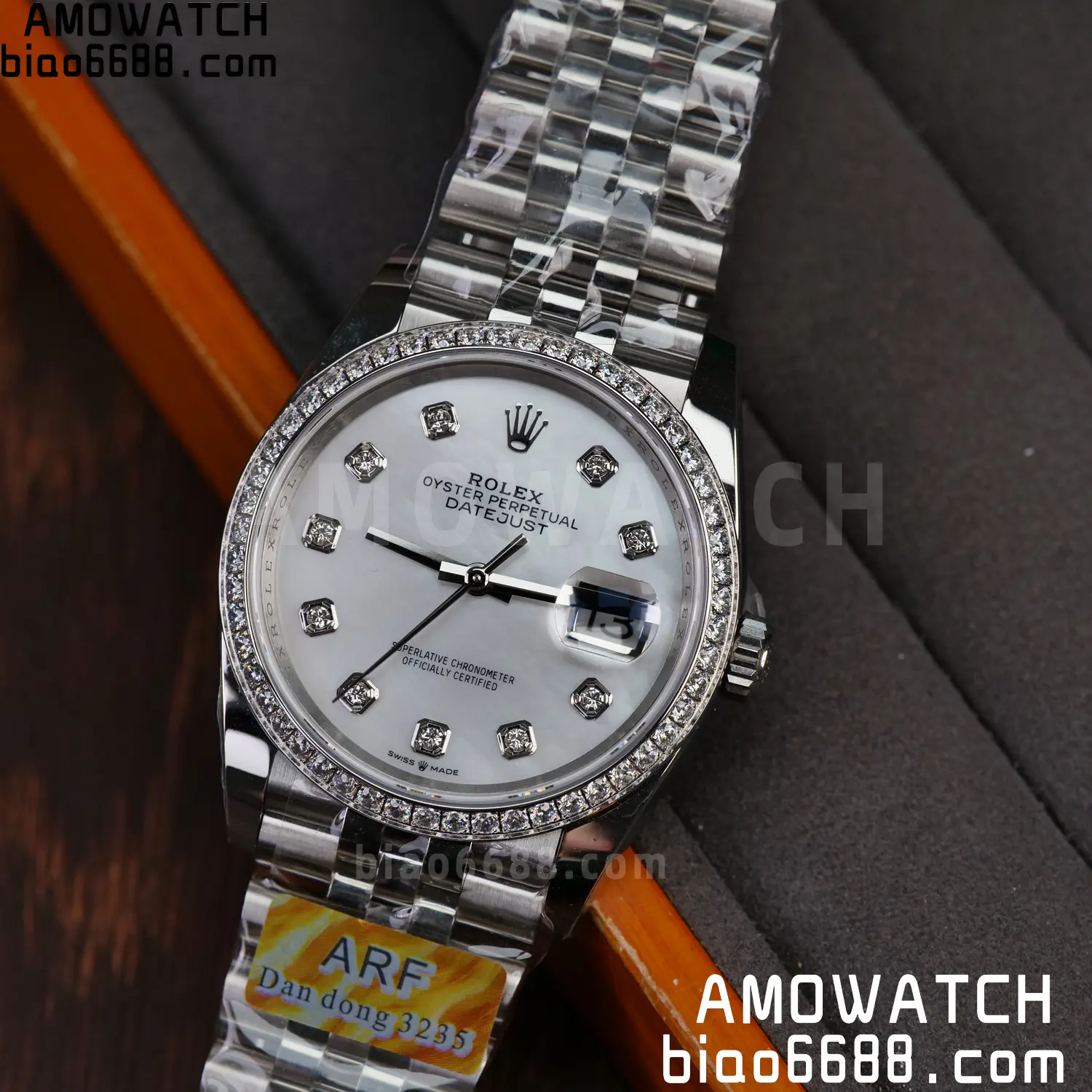 Rolex DateJust m126284 36mm ARF 1:1 Best Edition MOP Dial on Jubilee Bracelet DD3235 77 7fe810134beda7f AMO Watch