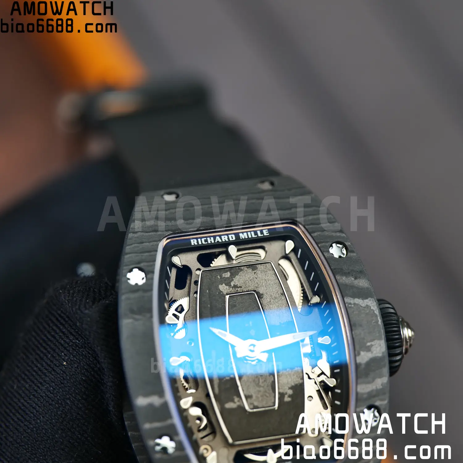 Richard Mille RM07 RM07-01 Ladies ZF 1:1 Best Edition NTPT Case Black Rubber Strap 94 80939a9da71ee10 AMO Watch