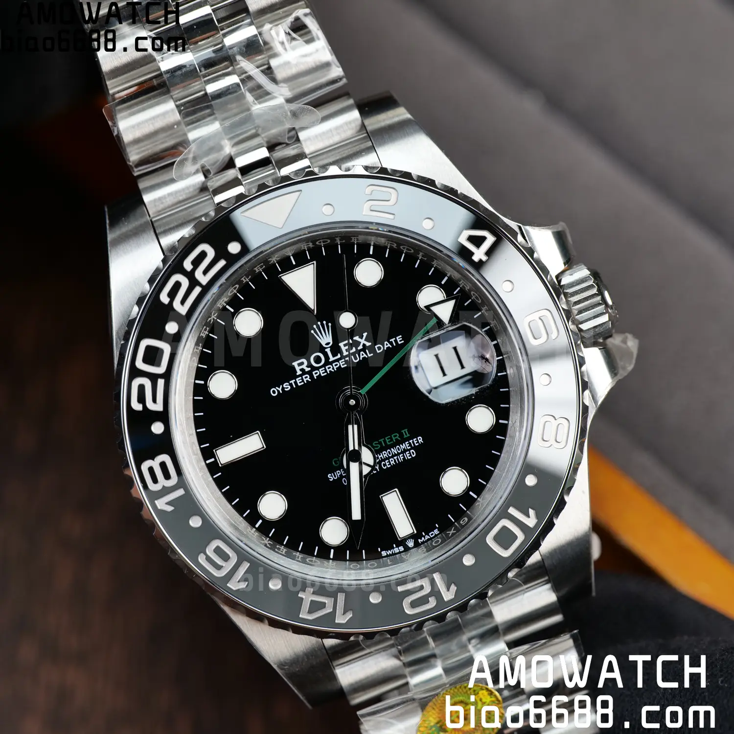 Rolex GMT-Master II 126710 GRNR 904L Steel VSF 1:1 Best Edition on Jubilee Bracelet DD3285 CHS V3s 89 81e7552d1bade2f AMO Watch