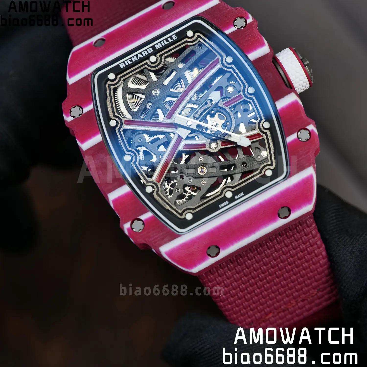 RICHARD MILLE RM67-02 Purple NTPT RICH Factory 1:1 Mutaz Skeleton Dial CRMA7 Super Clone 83 8322fe166897103 阿默表行AmoWatch