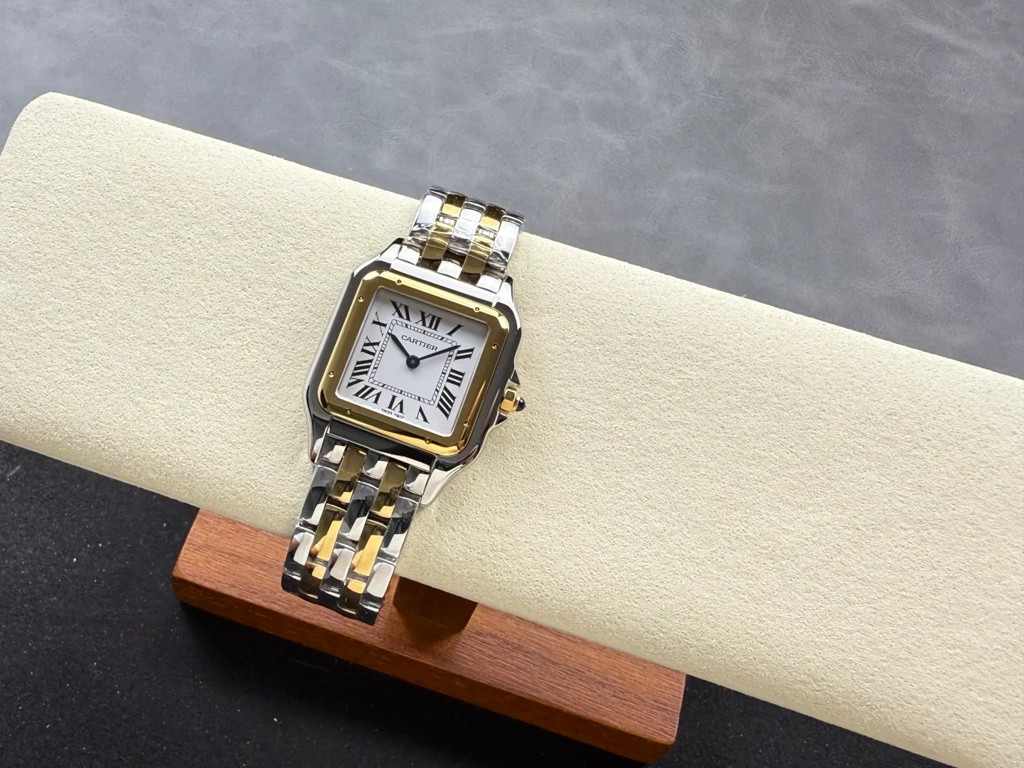 Cartier Panthère 31mm W2PN0016 BVF 1:1 Best Edition SS White Dial on SS/YG Bracelet Ronda Quartz 31 85a29167823bc7d AMO Watch