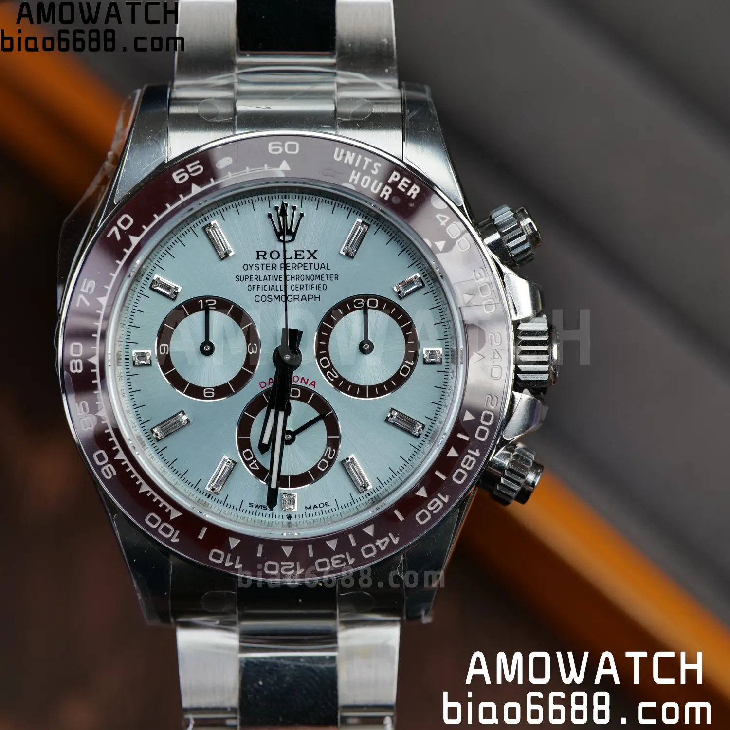 Rolex Daytona 126506 VSF 1:1 Best Edition Ice Blue Dial T Diamond Markers On Bracelet VS4131 V3s (Free Sprung) Weighted 174g 77 867e9c63686fedf 阿默表行AmoWatch