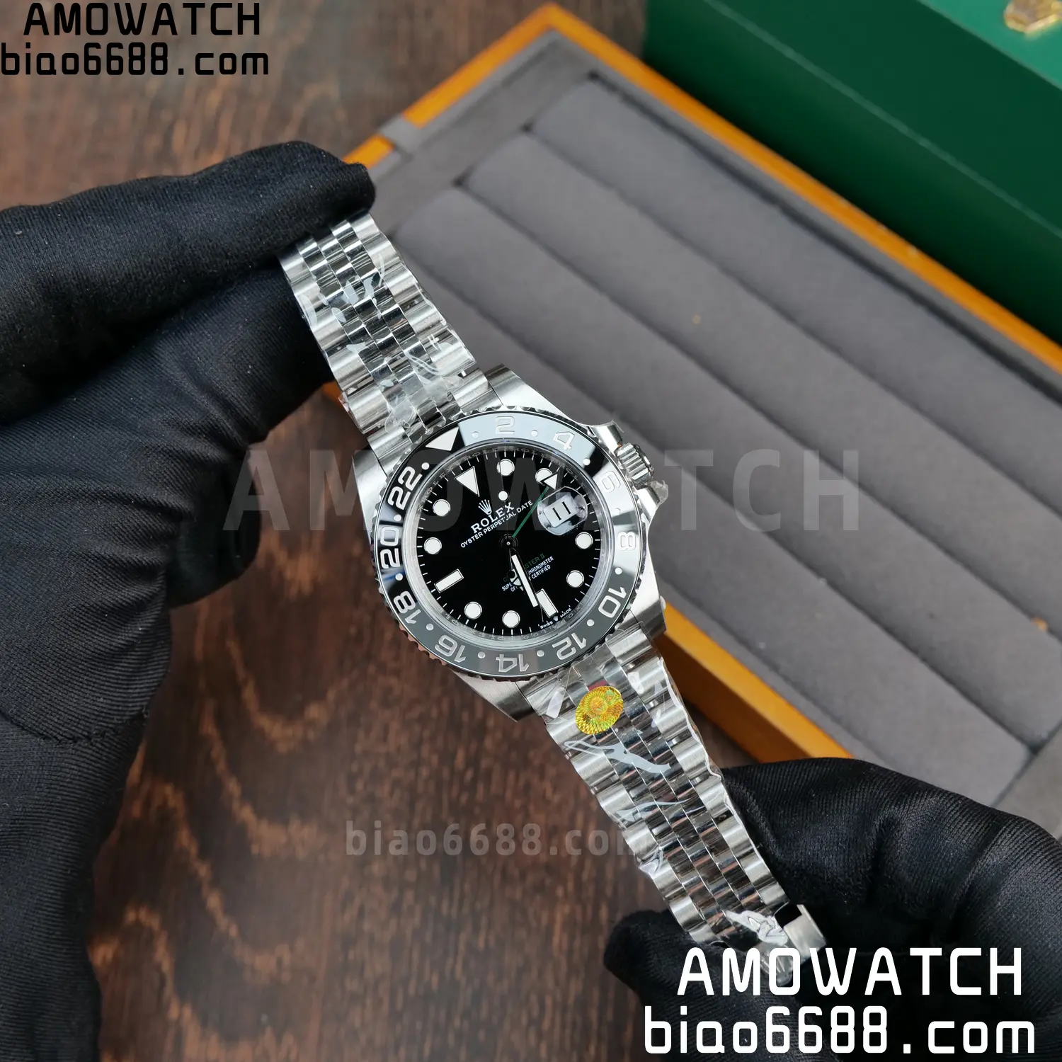 Rolex GMT-Master II 126710 GRNR 904L Steel VSF 1:1 Best Edition on Jubilee Bracelet DD3285 CHS V3s 66 8691b5d07fde4b8 AMO Watch