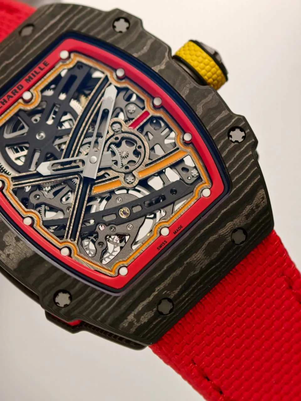 RICHARD MILLE RM67-02 Black NTPT RICH Factory 1:1 Germany Skeleton Dial CRMA7 Super Clone 22 8831db073d317a8 AMO Watch