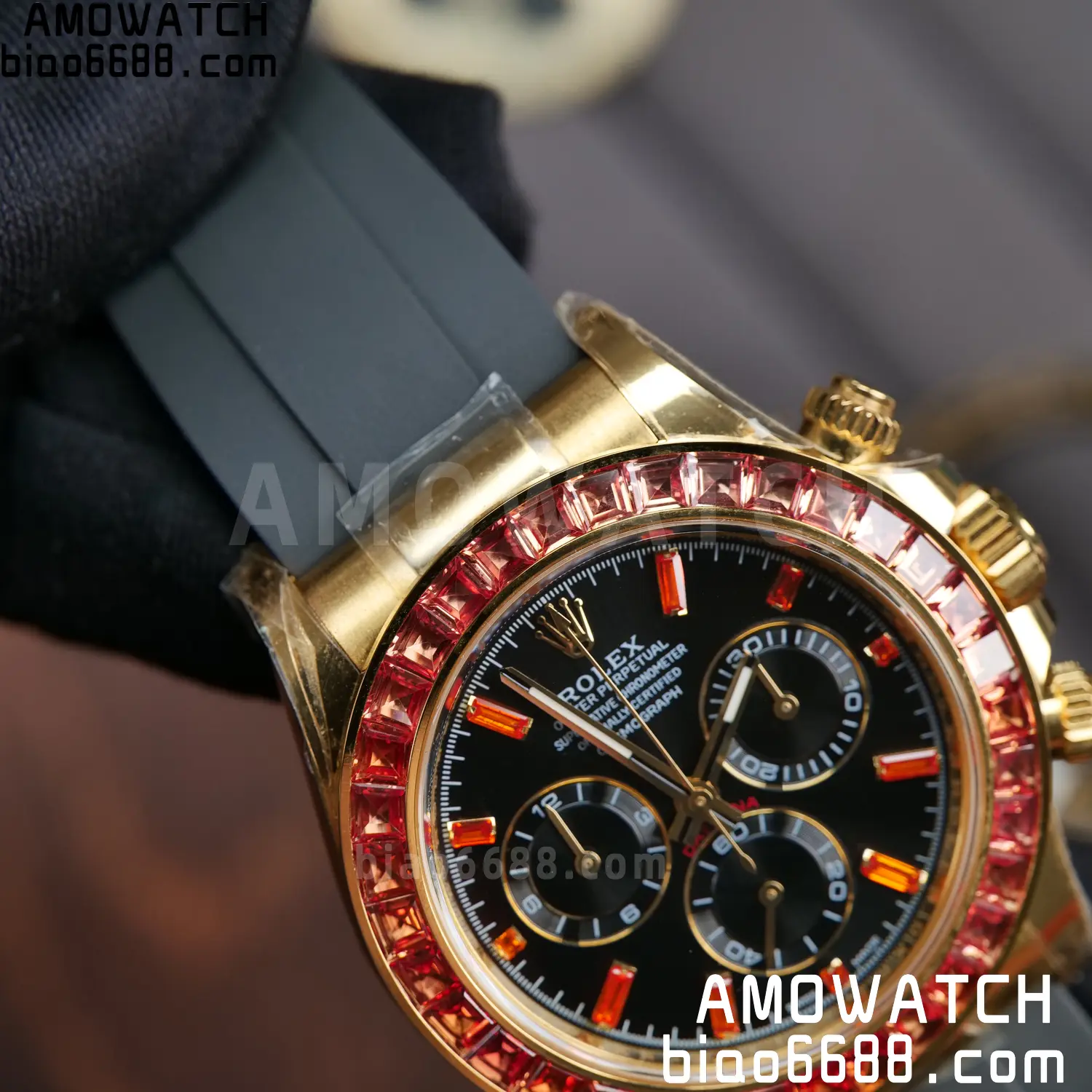 Custom Made Rolex Daytona 116588SACO ARF 4131 79 8a08b5c03878226 AMO Watch