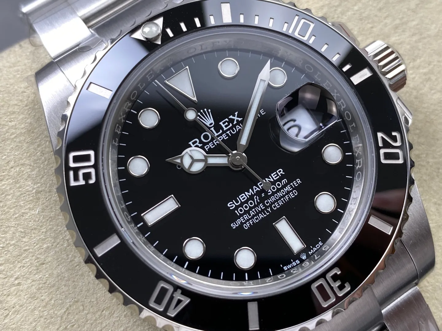 Rolex Submariner 41mm 126610 LN Black RICH 1:1 Best Edition 904L SS Case and Bracelet JH3235 V2 (Free Sprung) 47 8a7bbee406c0cf1 AMO Watch