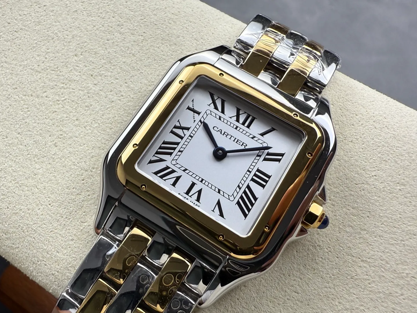 Cartier Panthère 31mm W2PN0016 BVF 1:1 Best Edition SS White Dial on SS/YG Bracelet Ronda Quartz 29 8ab54c63c30b1e5 AMO Watch