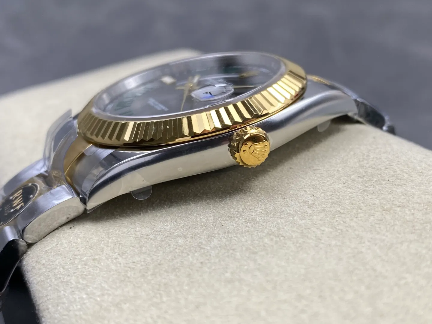 Rolex DateJust 41 126333 RWF 1:1 Best Edition Gray Roman Dial on Oyster Bracelet JH3235 (Free Sprung) 32 8d65b06f4acacec 阿默表行AmoWatch