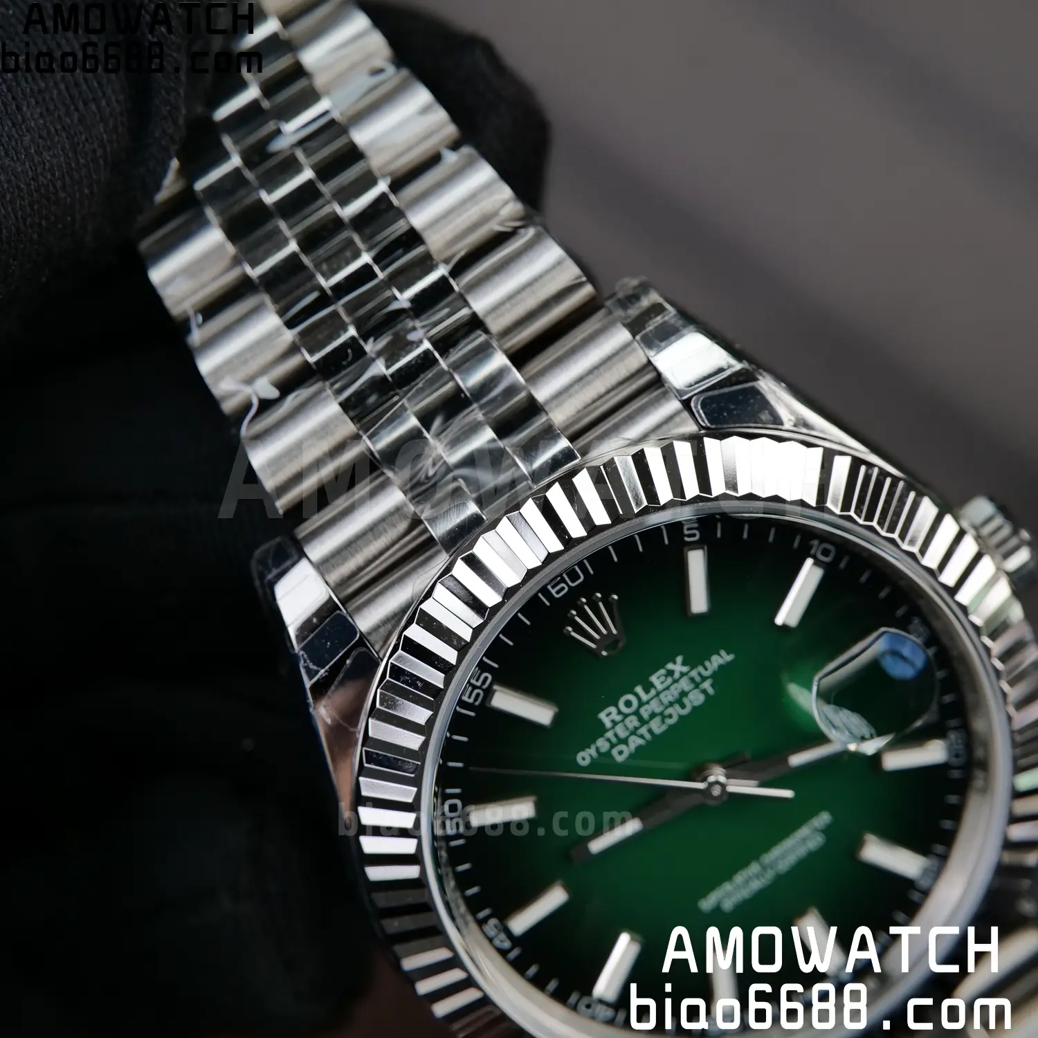 ROLEX DateJust 41mm SS 126334 VSF 1:1 Best Edition 904L Steel Gradient Green Dial on Jubilee Bracelet V2s (Free Sprung) 92 8db392b34ad46d6 阿默表行AmoWatch
