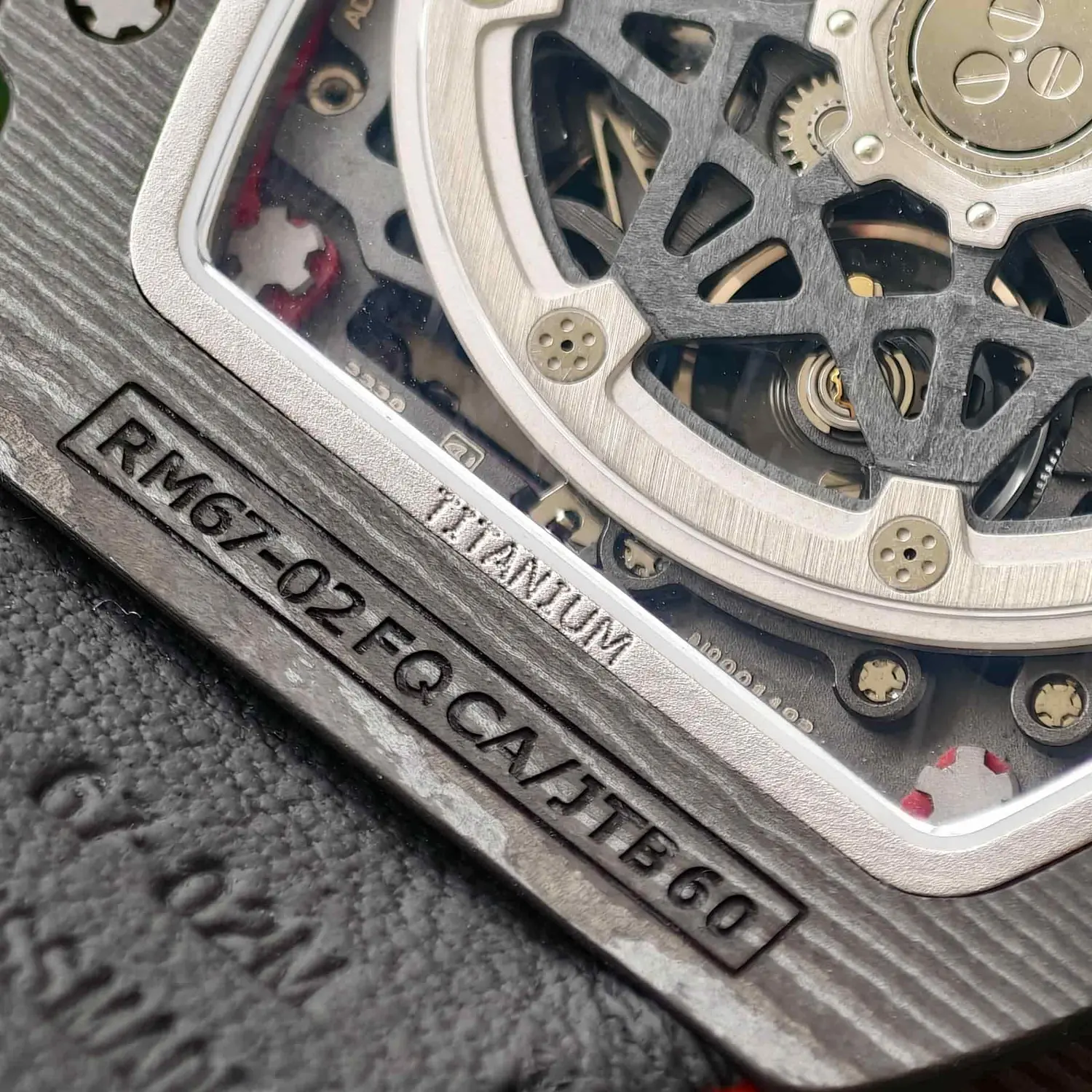 RICHARD MILLE RM67-02 Black/Red NTPT RICH Factory 1:1 Norway Skeleton Dial CRMA7 Super Clone 27 8fbdbf5573b18fa AMO Watch