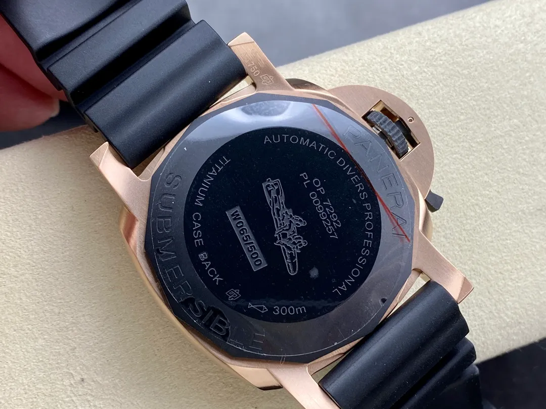 Panerai PAM1070 W VSF 1:1 Best Edition Black Dial on Black Rubber Strap P900 25 92a2d7bfb27bcf5 AMO Watch