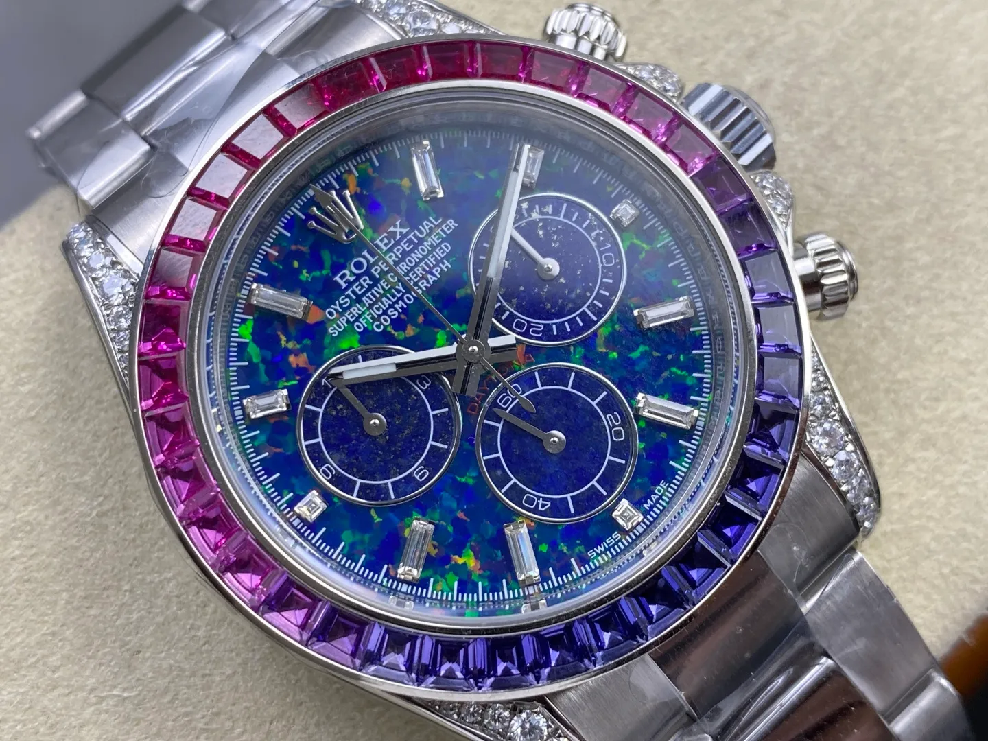 Rolex Daytona m126596sabv G1F Best Edition Lepidolite Dial 4130 37 93984b21c951889 AMO Watch