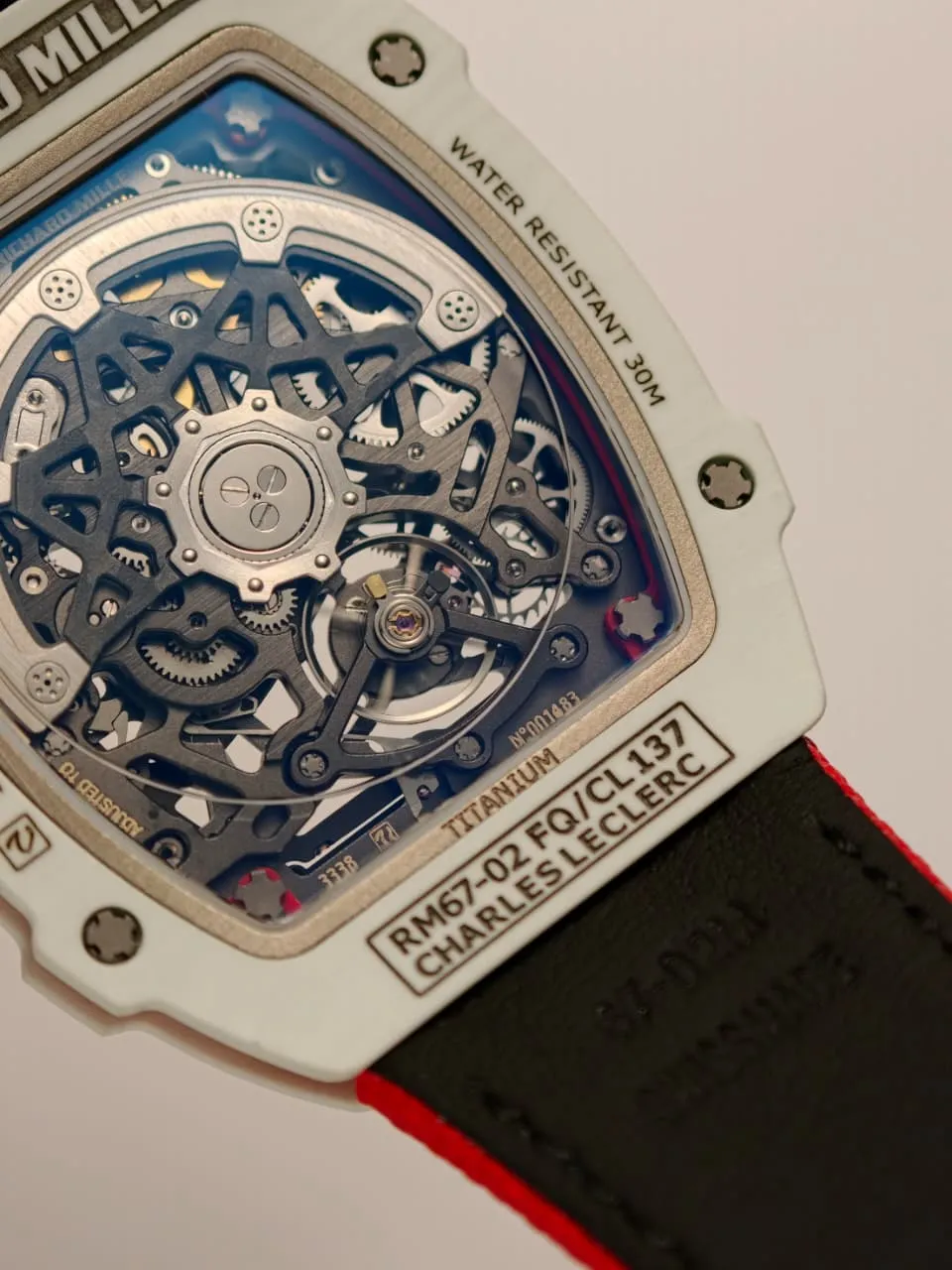 RICHARD MILLE RM67-02 White NTPT RICH Factory 1:1 Leclerc Skeleton Dial CRMA7 Super Clone 26 94e428af031bc1b AMO Watch