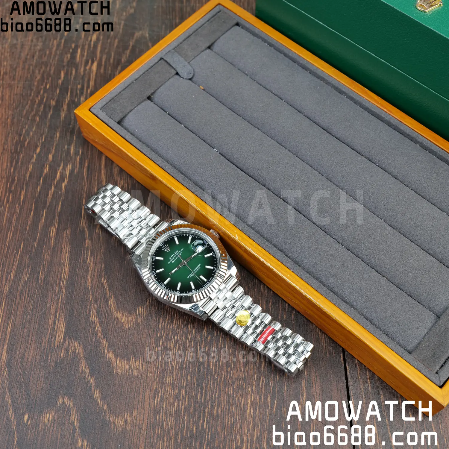 ROLEX DateJust 41mm SS 126334 VSF 1:1 Best Edition 904L Steel Gradient Green Dial on Jubilee Bracelet V2s (Free Sprung) 76 97bb80b578624f4 阿默表行AmoWatch