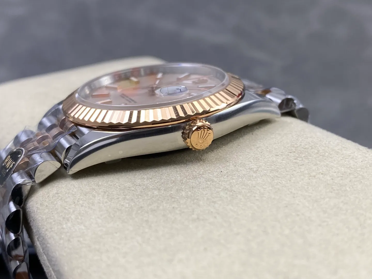 Rolex DateJust 41 126331 RWF 1:1 Best Edition Gold Dial on Jubilee Bracelet JH3235 (Free Sprung) 35 97ea1ae9f67aece 阿默表行AmoWatch