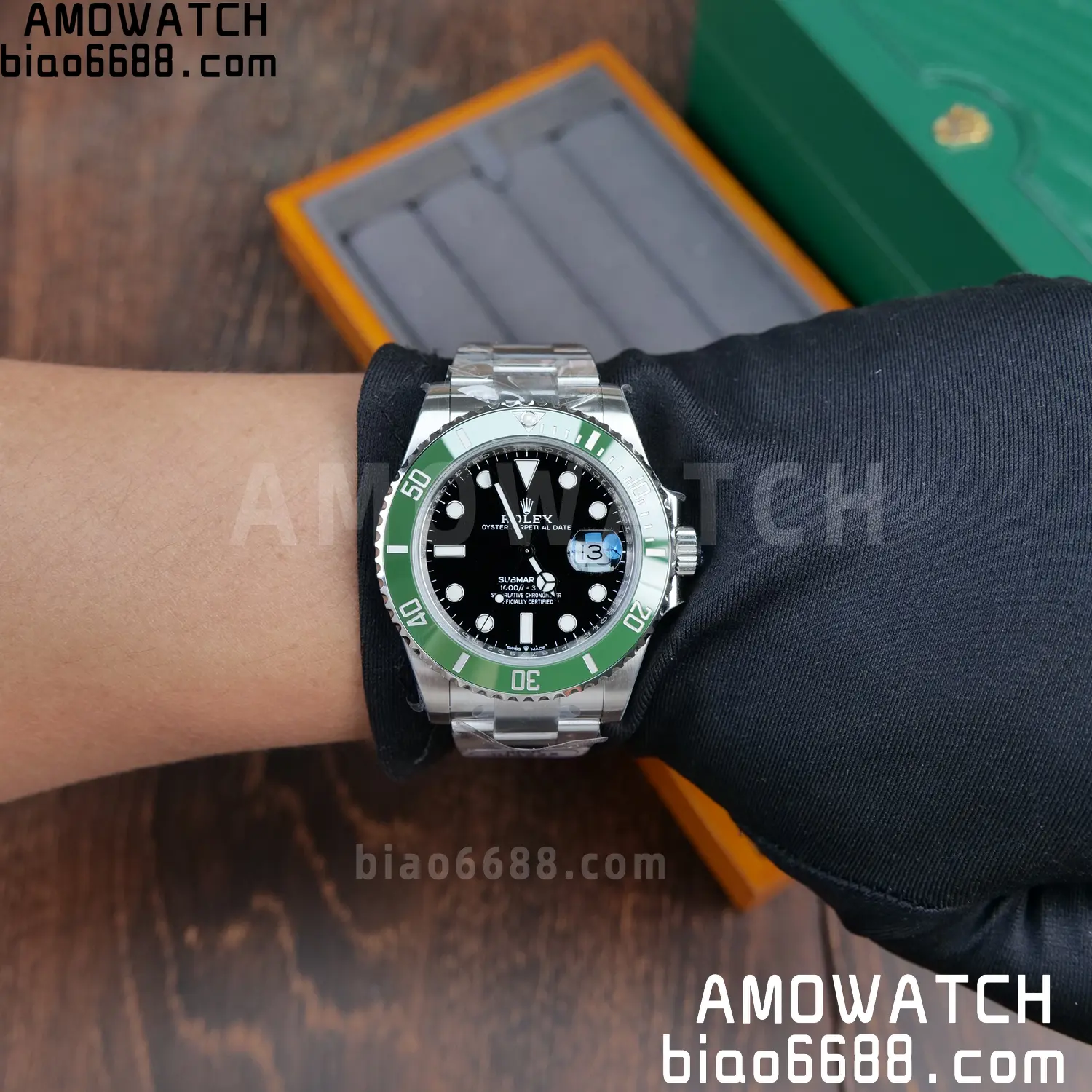 Rolex Submariner 41mm 126610 LV 2025 MK2 Kermit RICH 1:1 Best Edition 904L SS Case and Bracelet JH3235 V2 (Free Sprung) 105 991d1b7bd44d6c5 阿默表行AmoWatch