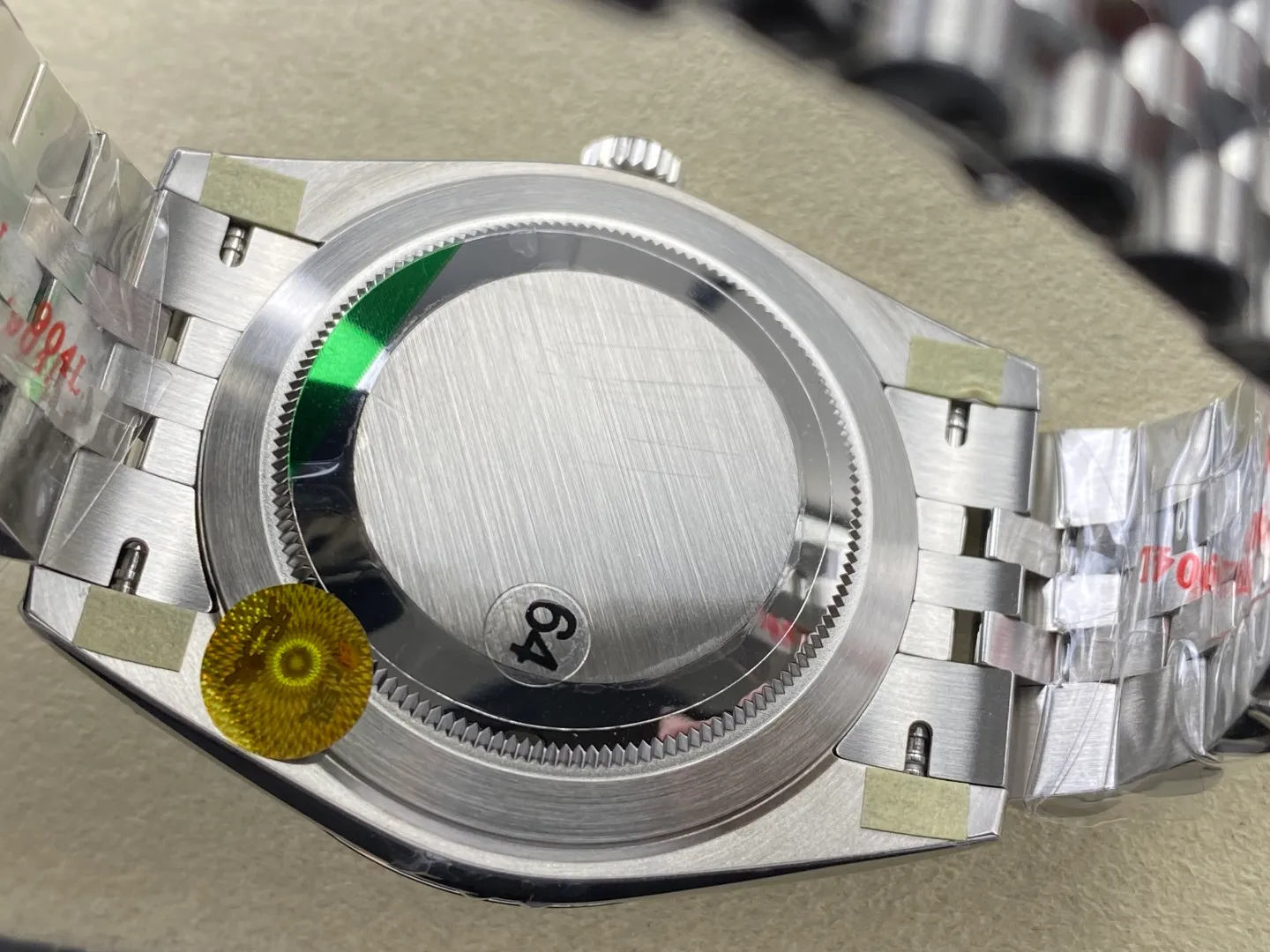 ROLEX DateJust 41mm SS 126334 VSF 1:1 Best Edition 904L Steel Gray Stick Dial on Jubilee Bracelet V2s (Free Sprung) 35 9b43c15b27111b7 AMO Watch