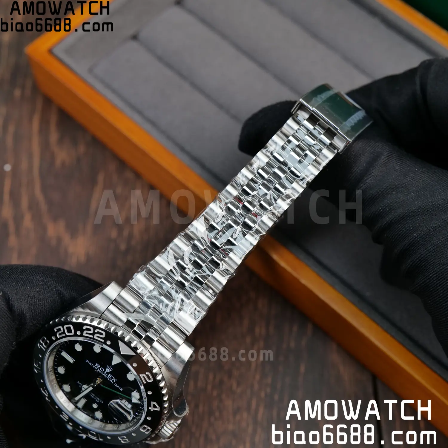 Rolex GMT-Master II 126710 GRNR 904L Steel VSF 1:1 Best Edition on Jubilee Bracelet DD3285 CHS V3s 69 9ce3d611ee72b5d AMO Watch