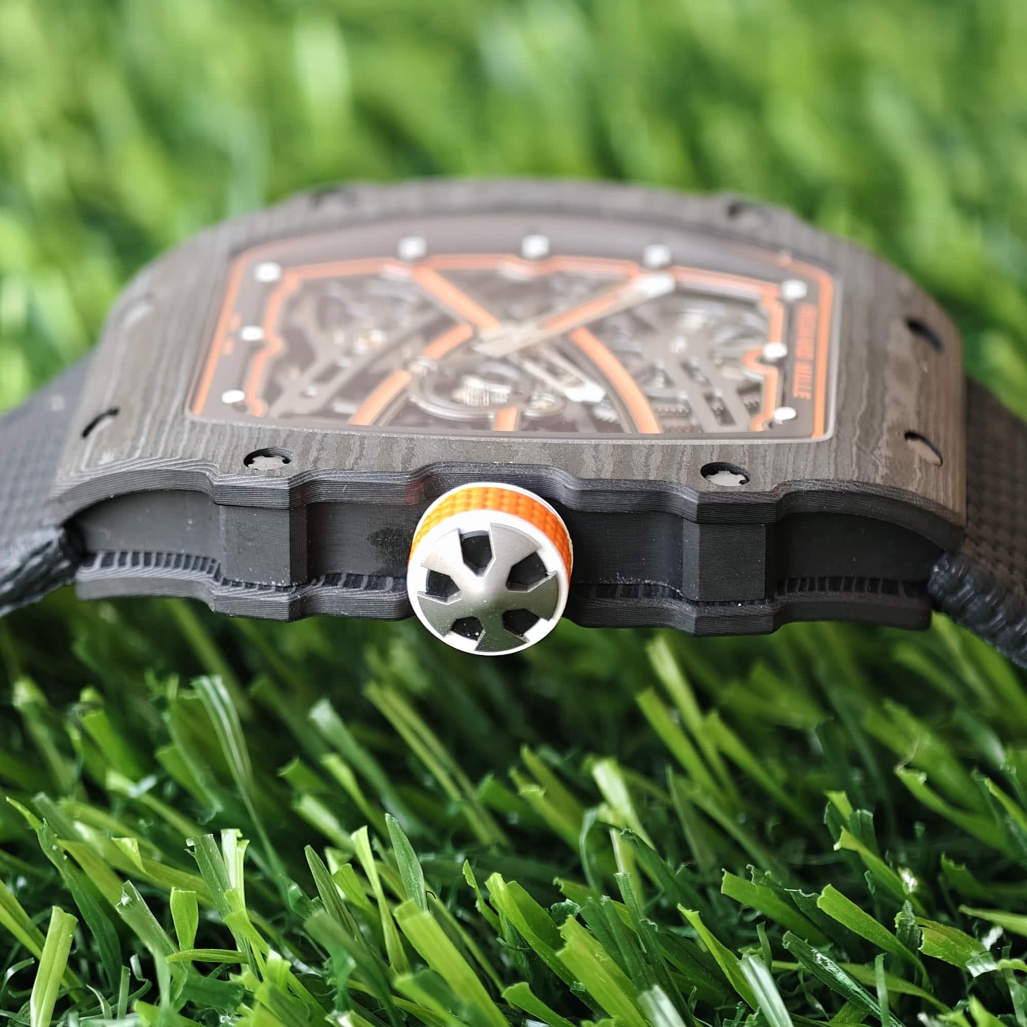 RICHARD MILLE RM67-02 Black NTPT RICH Factory 1:1 McLaren Orange Skeleton Dial CRMA7 Super Clone 22 9f45efe17c6d3e5 AMO Watch