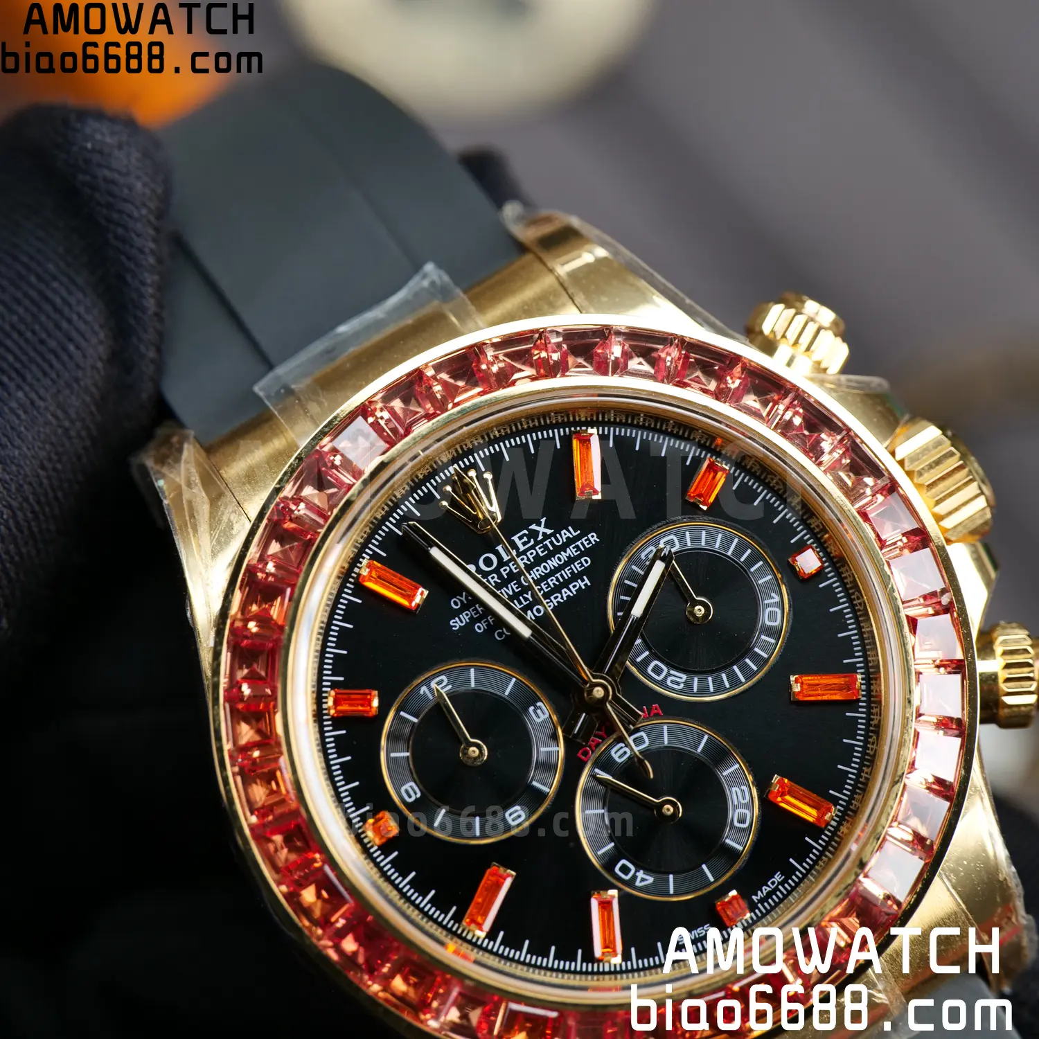 Custom Made Rolex Daytona 116588SACO ARF 4131 83 a0375333281f205 AMO Watch