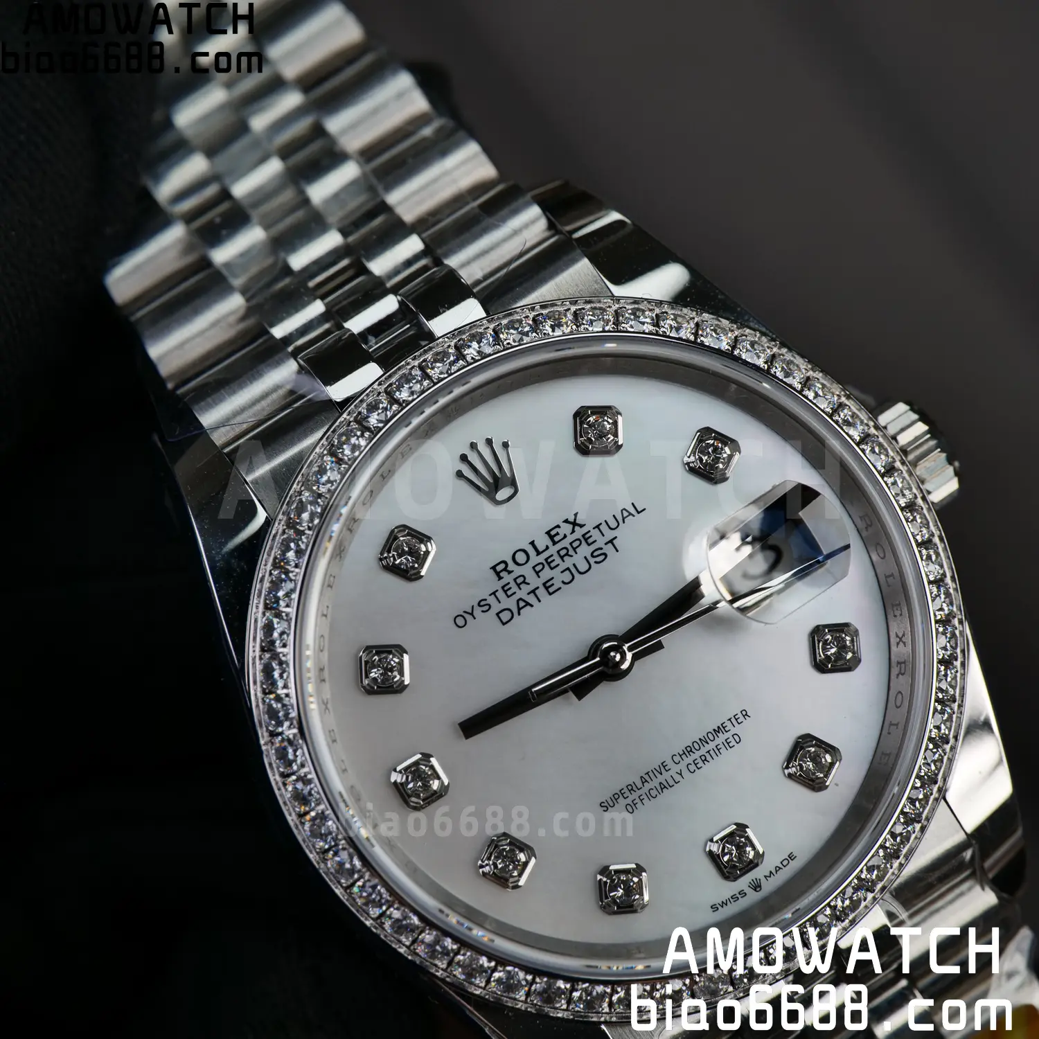 Rolex DateJust m126284 36mm ARF 1:1 Best Edition MOP Dial on Jubilee Bracelet DD3235 74 a2ed58e521bb7c1 AMO Watch
