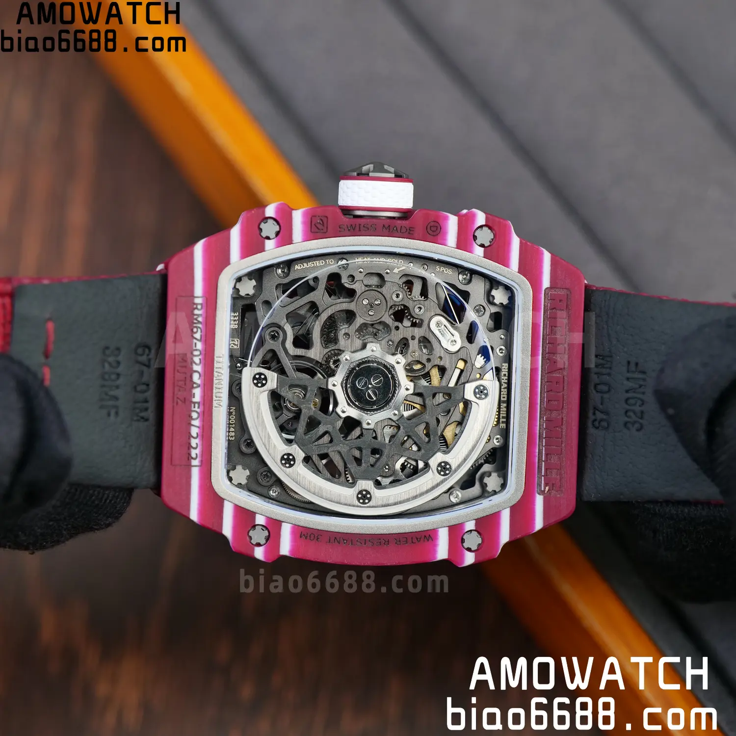 RICHARD MILLE RM67-02 Purple NTPT RICH Factory 1:1 Mutaz Skeleton Dial CRMA7 Super Clone 94 a5c1936d70ae749 阿默表行AmoWatch