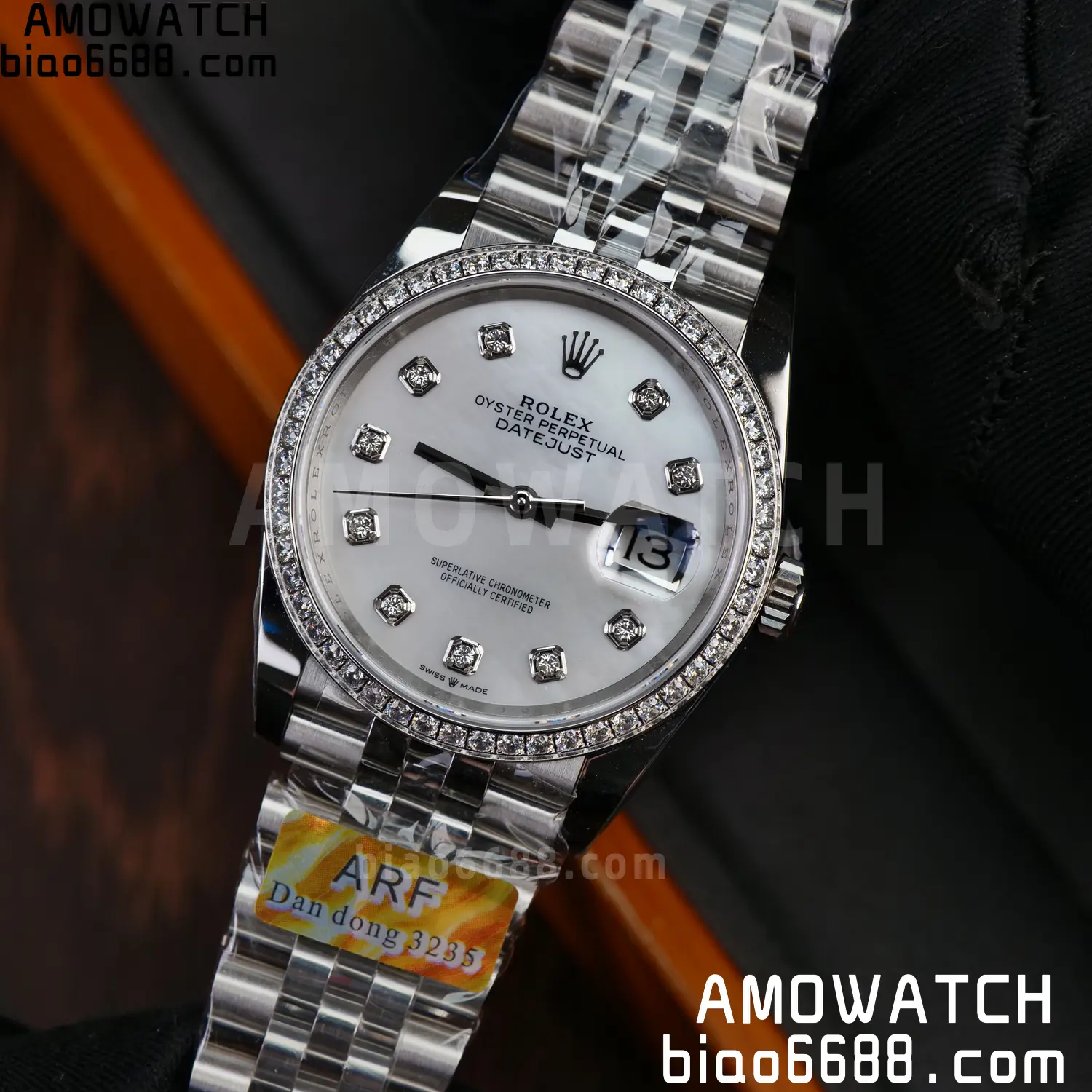 Rolex DateJust m126284 36mm ARF 1:1 Best Edition MOP Dial on Jubilee Bracelet DD3235 69 a6a0bb5cdc830ba AMO Watch