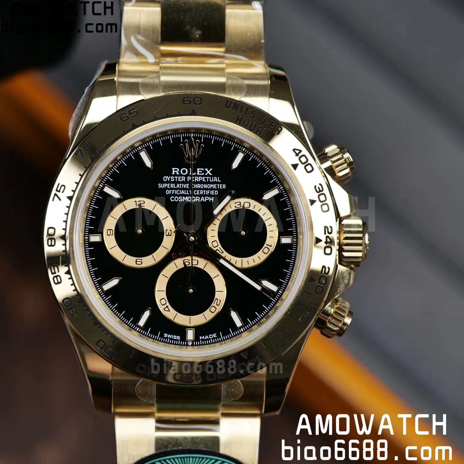 Rolex Daytona 126508 RCF RGF 1:1 Best Edition Black Dial on YG Bracelet JH4131 V2 220g Free Sprung 67 a83fde218453422 AMO Watch