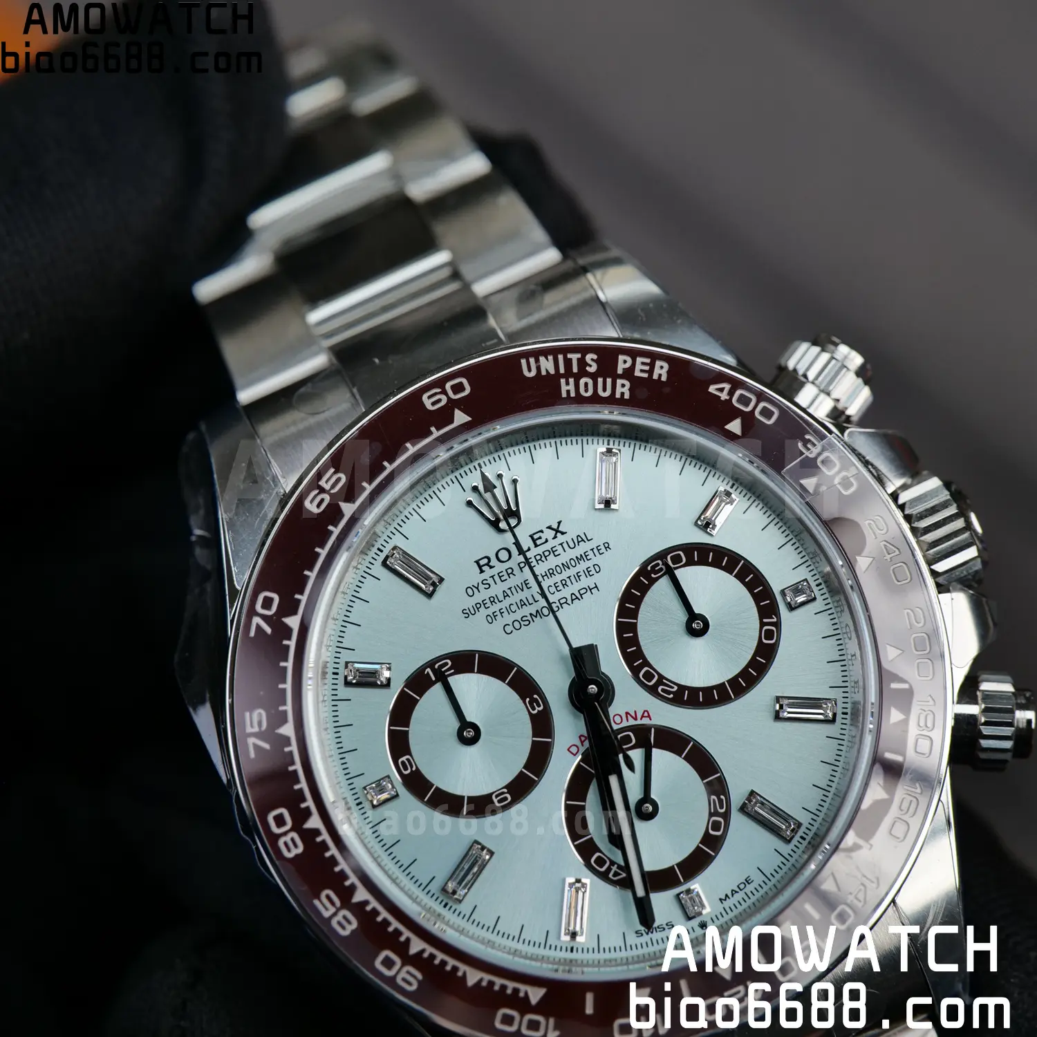 Rolex Daytona 126506 VSF 1:1 Best Edition Ice Blue Dial T Diamond Markers On Bracelet VS4131 V3s (Free Sprung) Weighted 174g 88 a8c580f824896fb 阿默表行AmoWatch