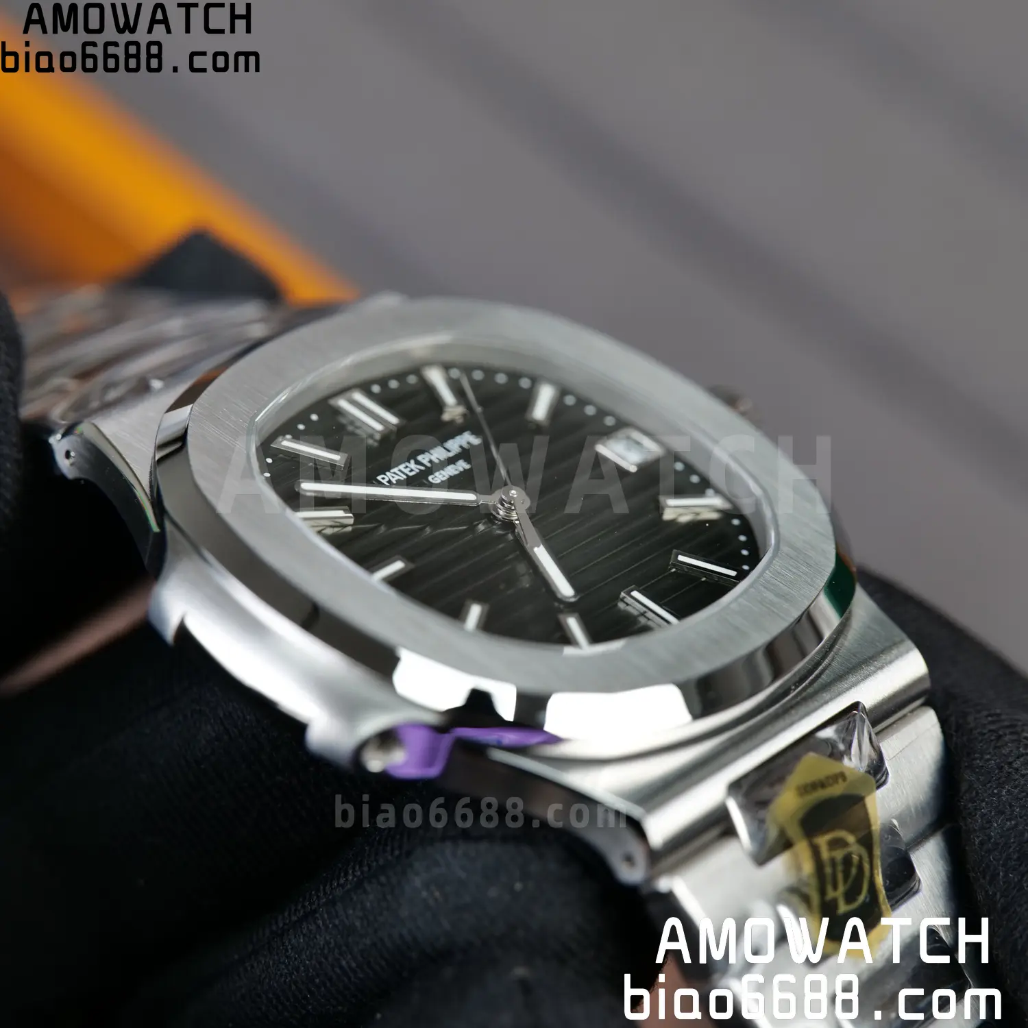 PP Nautilus 5711 DDF 1:1 Best Edition Blue Dial on SS Bracelet DPB330 Super Clone V2 95 a9c65d199e64c19 阿默表行AmoWatch