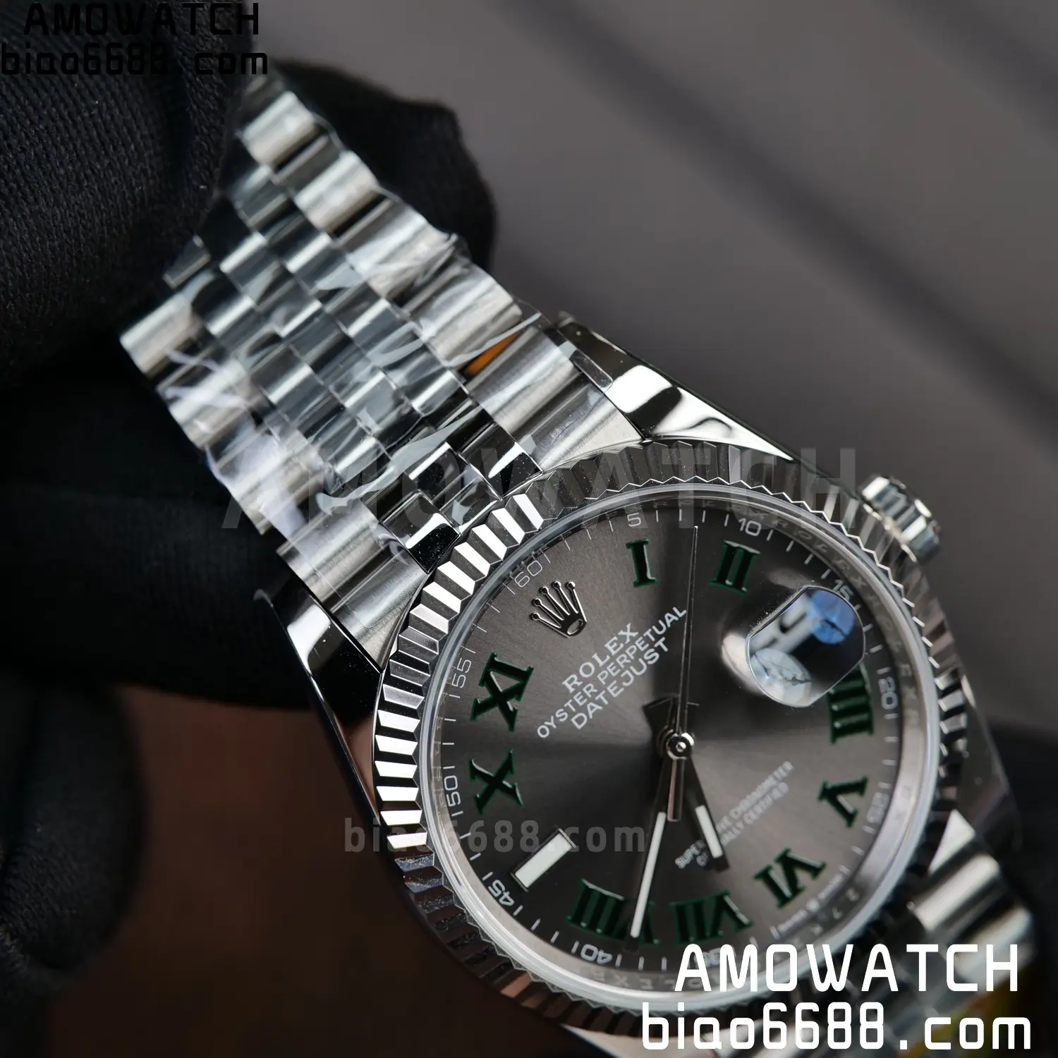Rolex DateJust m126234 36mm ARF 1:1 Best Edition Roman Gray Dial on Jubilee Bracelet DD3235 77 ac2668001ea5488 AMO Watch