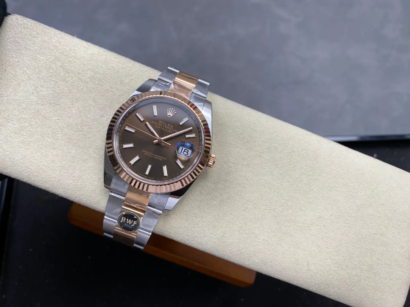 Rolex DateJust 41 126331 RWF 1:1 Best Edition Brown Dial on Oyster Bracelet JH3235 (Free Sprung) 30 ac90484d702f995 阿默表行AmoWatch