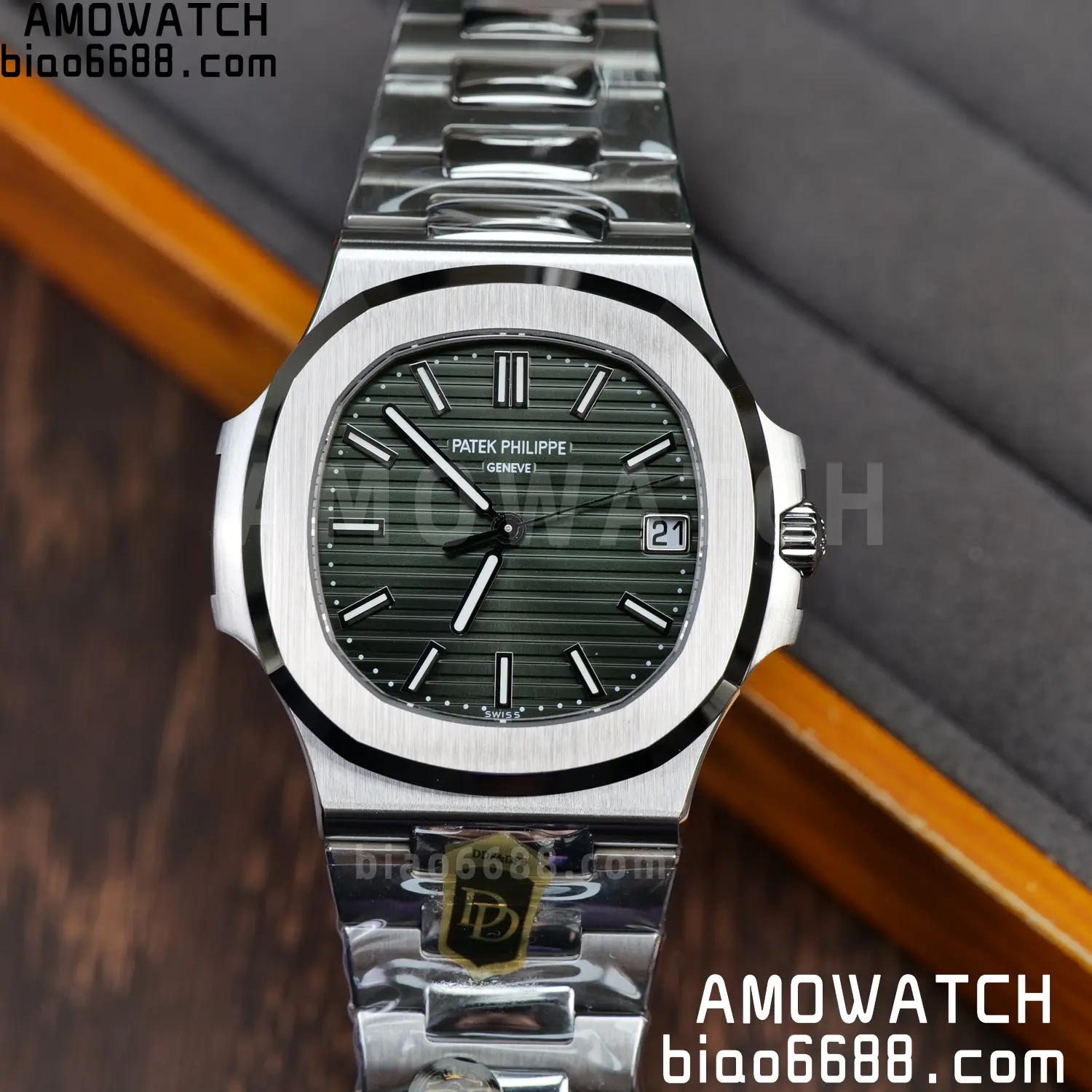 PP Nautilus 5711 DDF 1:1 Best Edition Blue Dial on SS Bracelet DPB330 Super Clone V2 104 ae7dca51e1820ea 阿默表行AmoWatch