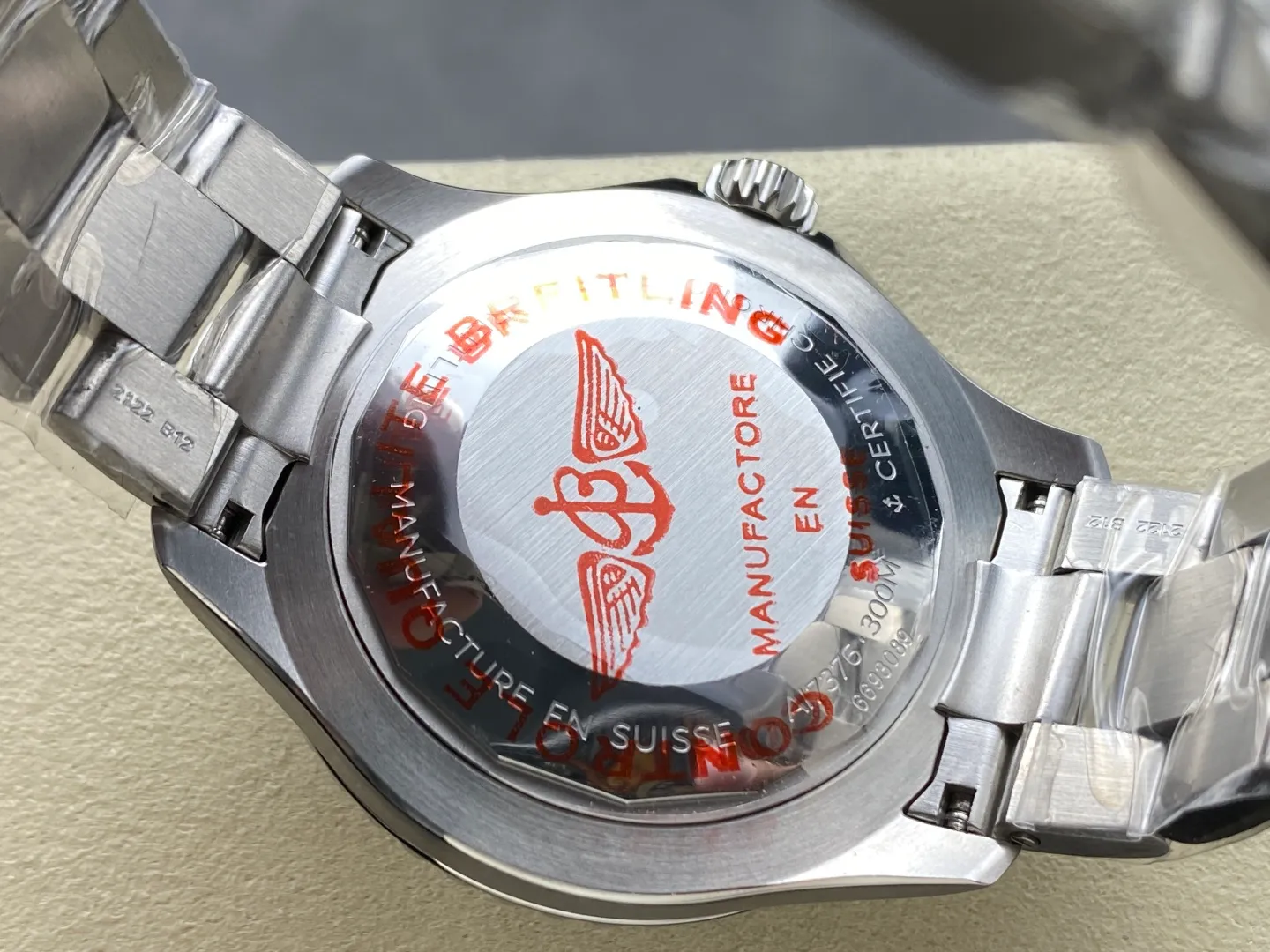 Breitling Superocean 44 SS TF Factory 1:1 Best Edition Green Ceramic Bezel Green Dial on SS Bracelet A2824 26 aeb26b871b25e58 AMO Watch