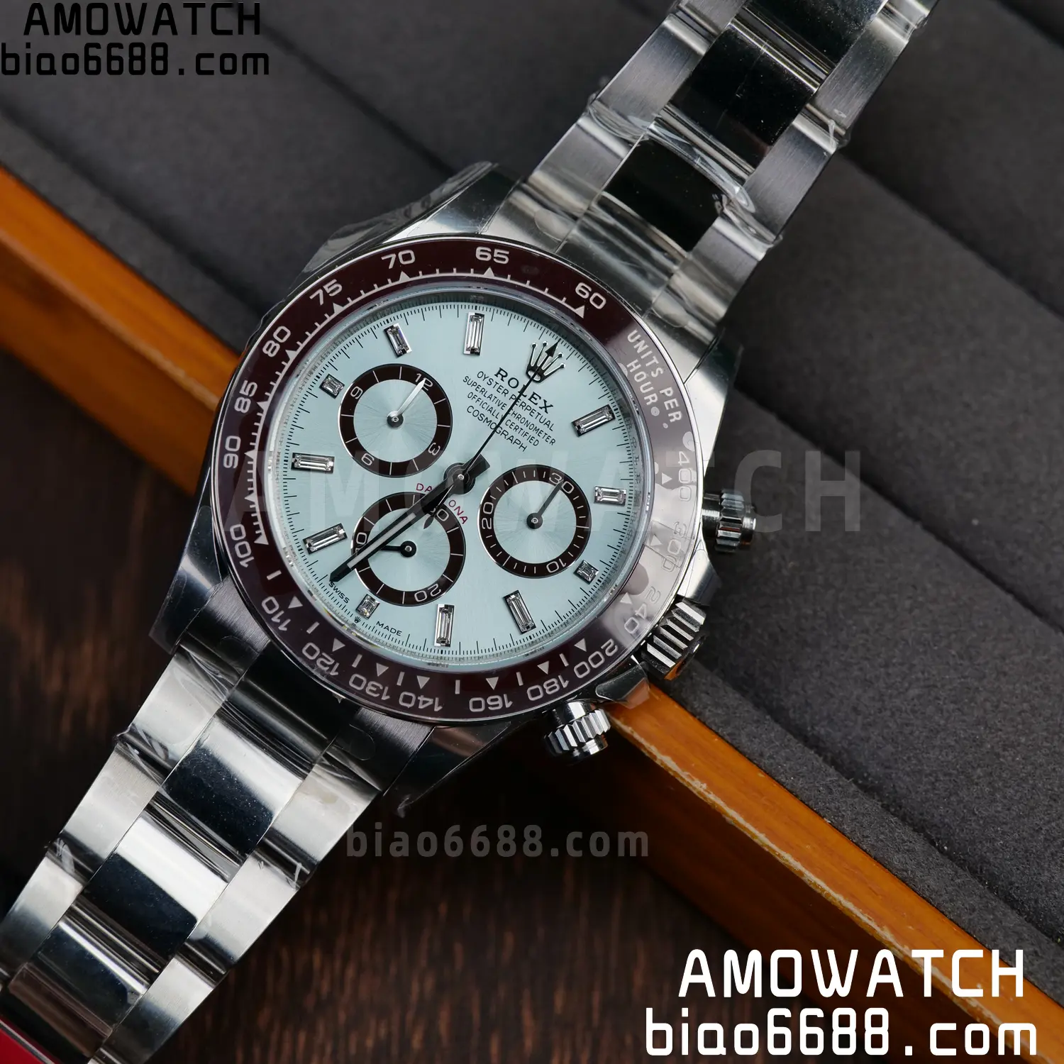 Rolex Daytona 126506 VSF 1:1 Best Edition Ice Blue Dial T Diamond Markers On Bracelet VS4131 V3s (Free Sprung) Weighted 174g 92 b0ba30acb3ecdb6 阿默表行AmoWatch