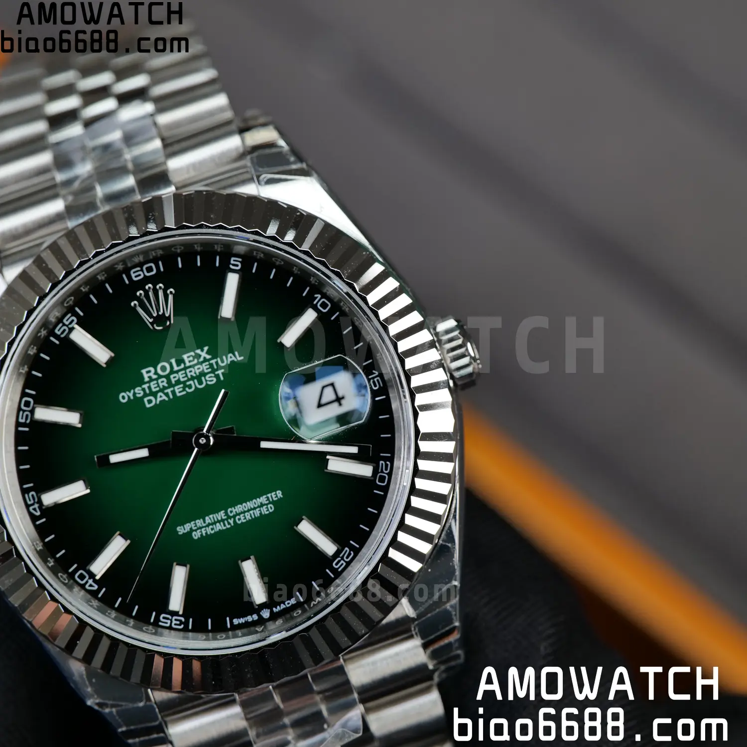 ROLEX DateJust 41mm SS 126334 VSF 1:1 Best Edition 904L Steel Gradient Green Dial on Jubilee Bracelet V2s (Free Sprung) 94 b0d018c5fb6492c 阿默表行AmoWatch