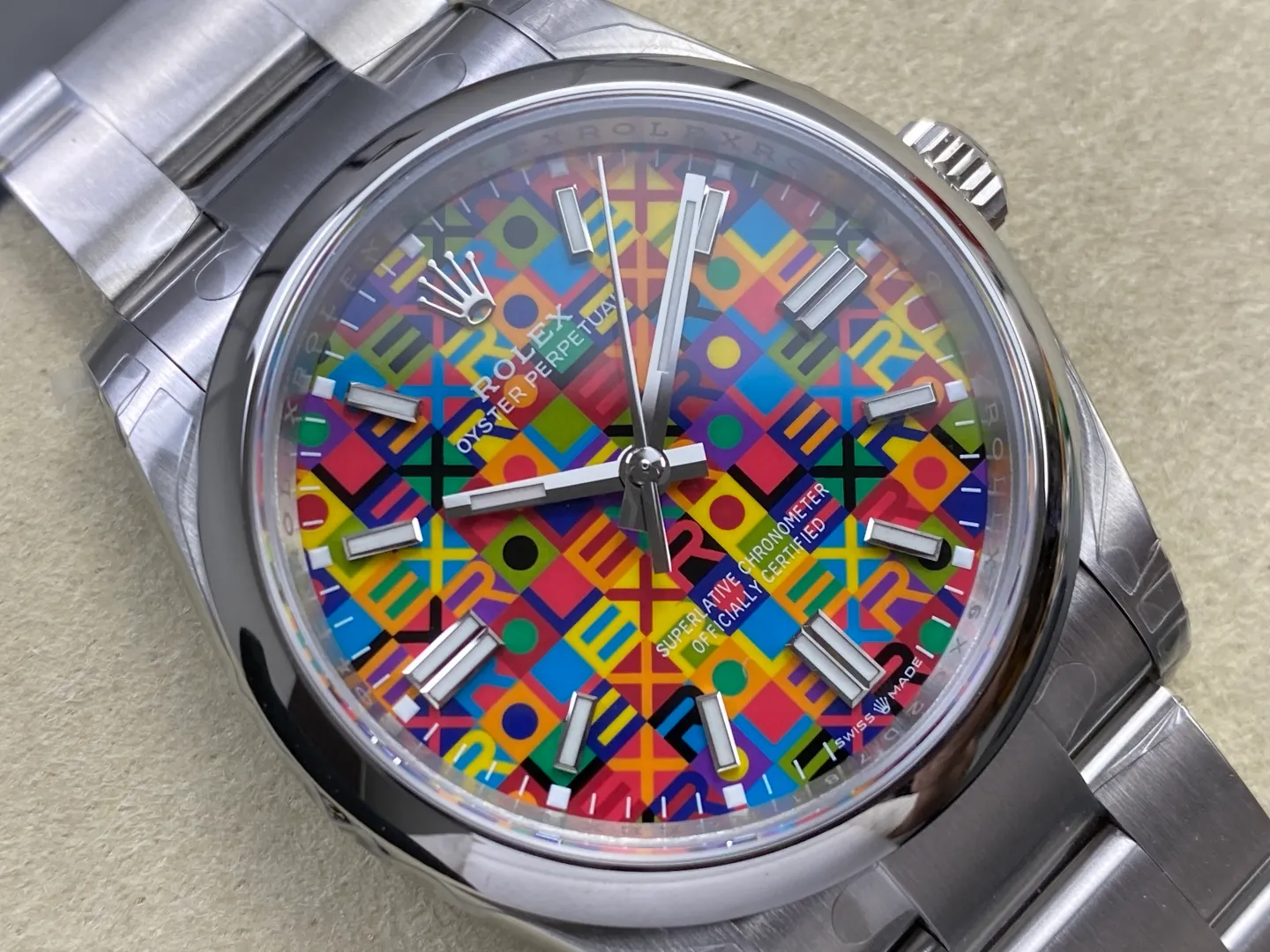 Rolex Oyster Perpetual 36mm 126000 904L SS VSF 1:1 Best Edition Celebration Dial On 904L SS Bracelet DD3230 33 b0ef126bf7ac027 阿默表行AmoWatch