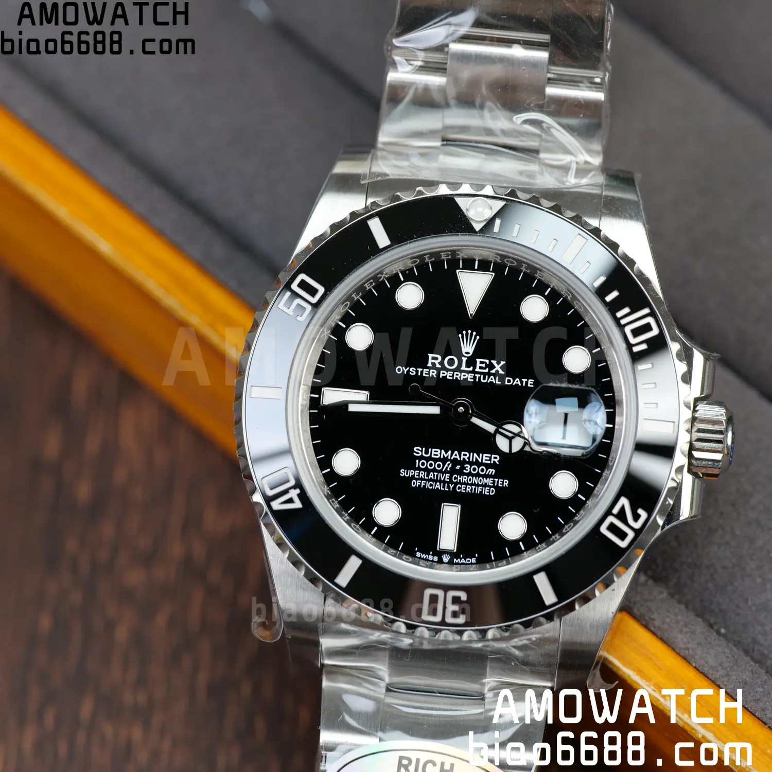 Rolex Submariner 41mm 126610 LN Black RICH 1:1 Best Edition 904L SS Case and Bracelet JH3235 V2 (Free Sprung) 99 b17837505cce45d AMO Watch