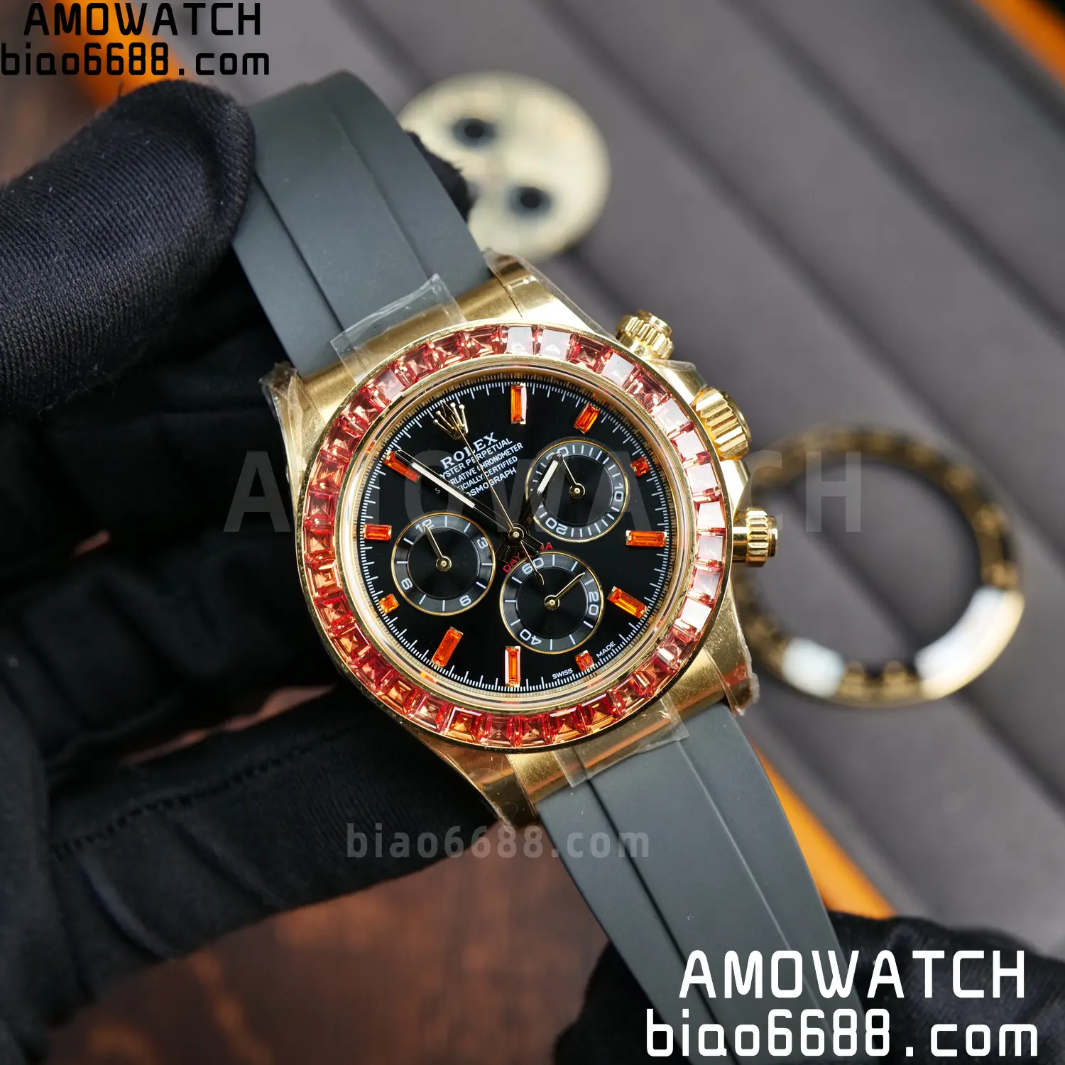 Custom Made Rolex Daytona 116588SACO ARF 4131 67 b3c4b88cd854867 AMO Watch