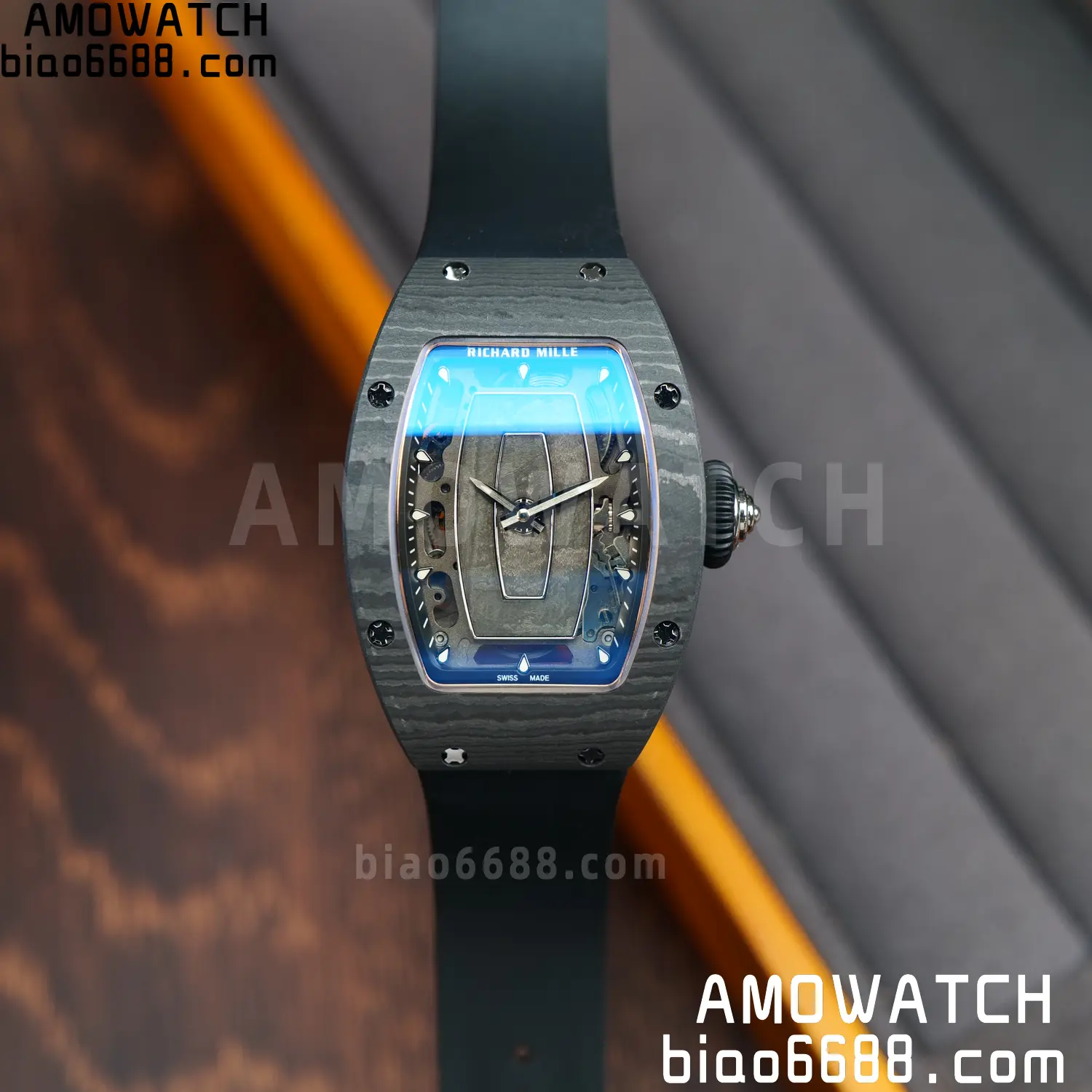 Richard Mille RM07 RM07-01 Ladies ZF 1:1 Best Edition NTPT Case Black Rubber Strap 81 b55195e3b20c977 AMO Watch