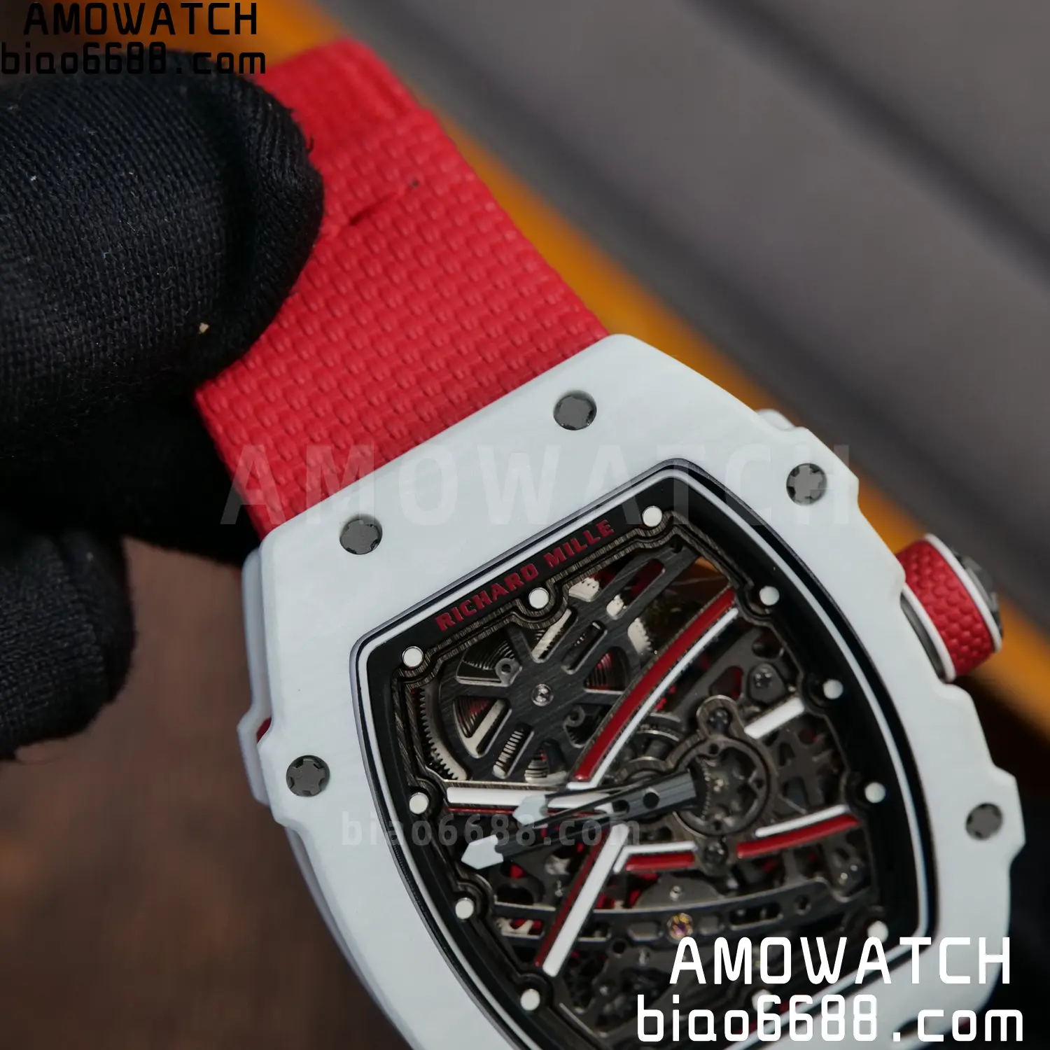 RICHARD MILLE RM67-02 White NTPT RICH Factory 1:1 Leclerc Skeleton Dial CRMA7 Super Clone 98 b60f310a3172fd3 AMO Watch