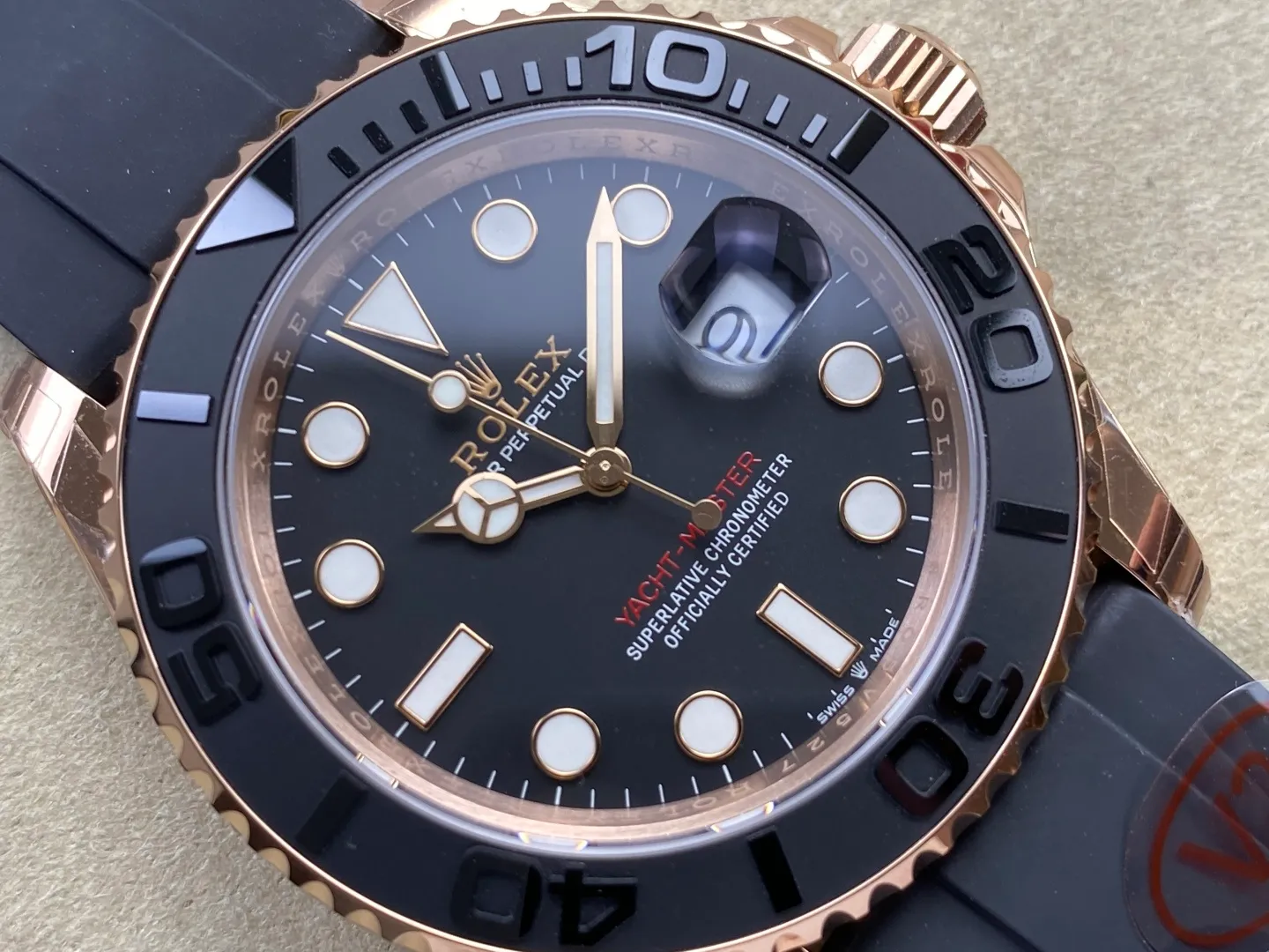 Rolex Yacht-Master 126655 VSF 1:1 Best Edition Black Ceramic Bezel DD3235 Weight) V2 36 b7353f466c019e4 AMO Watch