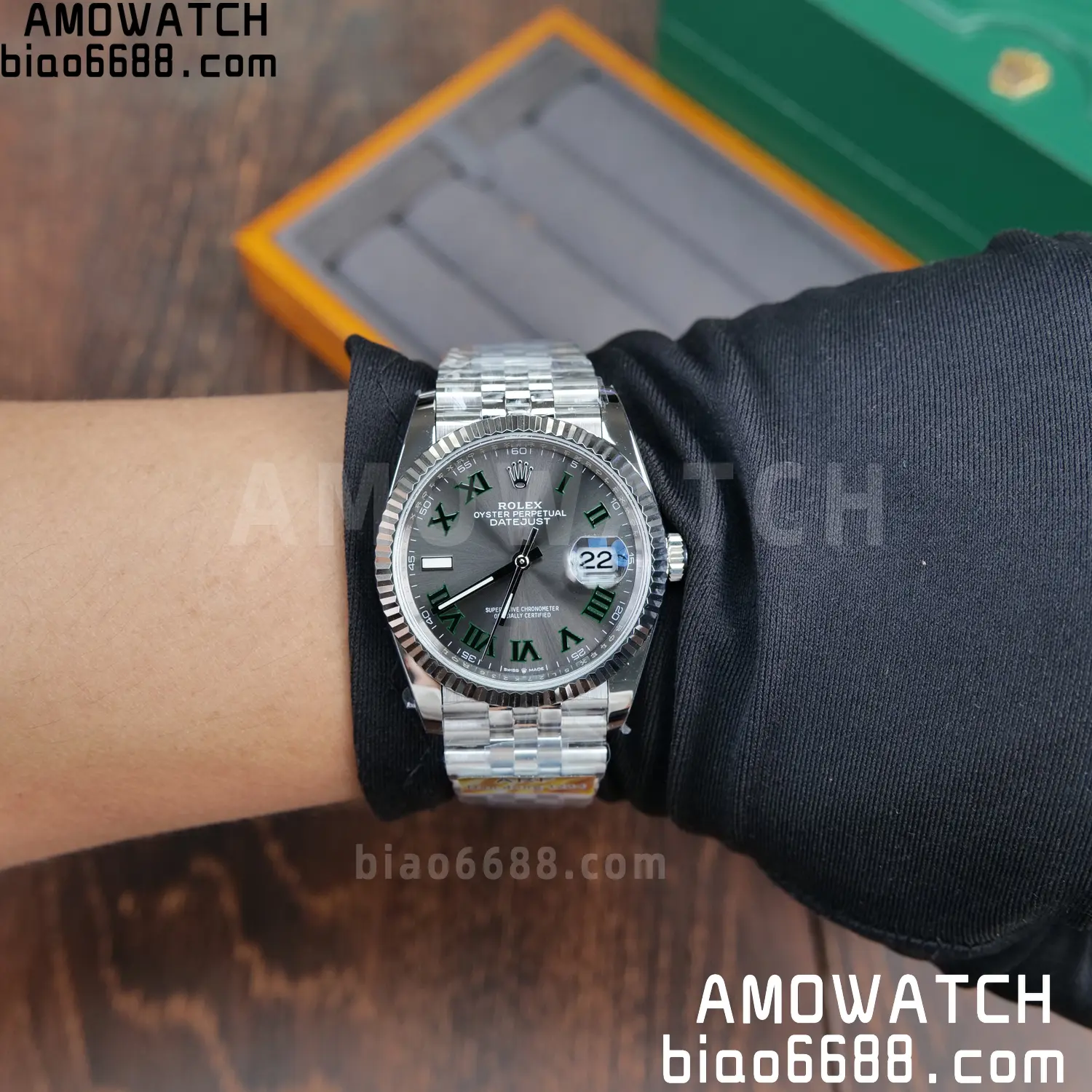 Rolex DateJust m126234 36mm ARF 1:1 Best Edition Roman Gray Dial on Jubilee Bracelet DD3235 91 bbc73317c89e0f0 AMO Watch