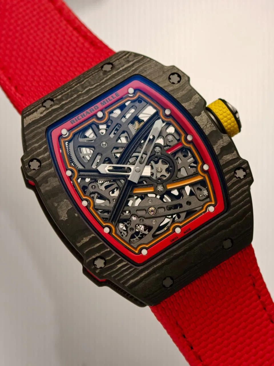 RICHARD MILLE RM67-02 Black NTPT RICH Factory 1:1 Germany Skeleton Dial CRMA7 Super Clone 20 bca035ed80e378a AMO Watch
