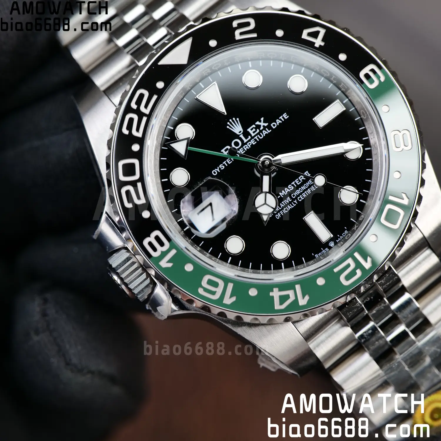 Rolex GMT-Master II 126720 VTNR 904L Steel VSF 1:1 Best Edition on Jubilee Bracelet DD3285 CHS V3s 85 bcb0d7511f26ce9 AMO Watch