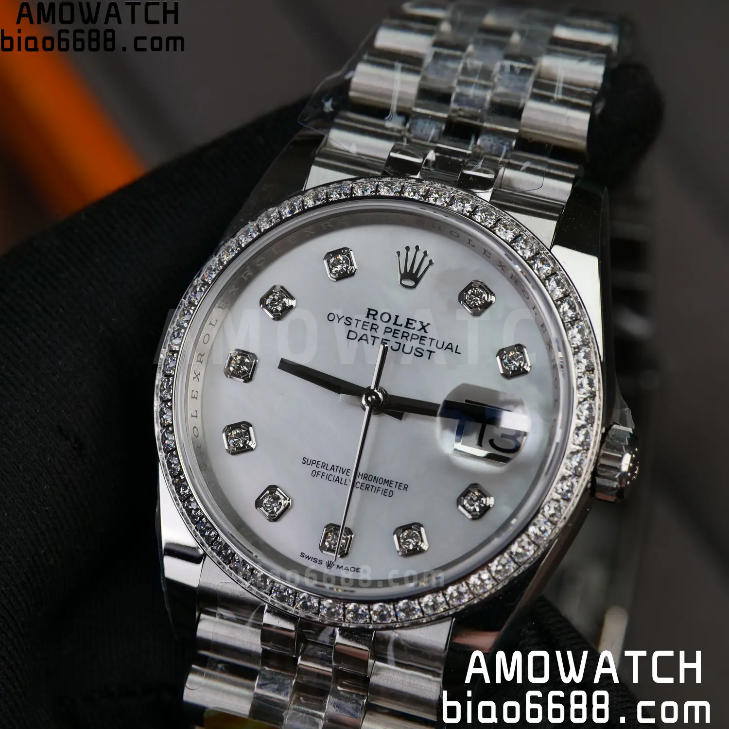 Rolex DateJust m126284 36mm ARF 1:1 Best Edition MOP Dial on Jubilee Bracelet DD3235 76 bf4b782a9aa8987 AMO Watch