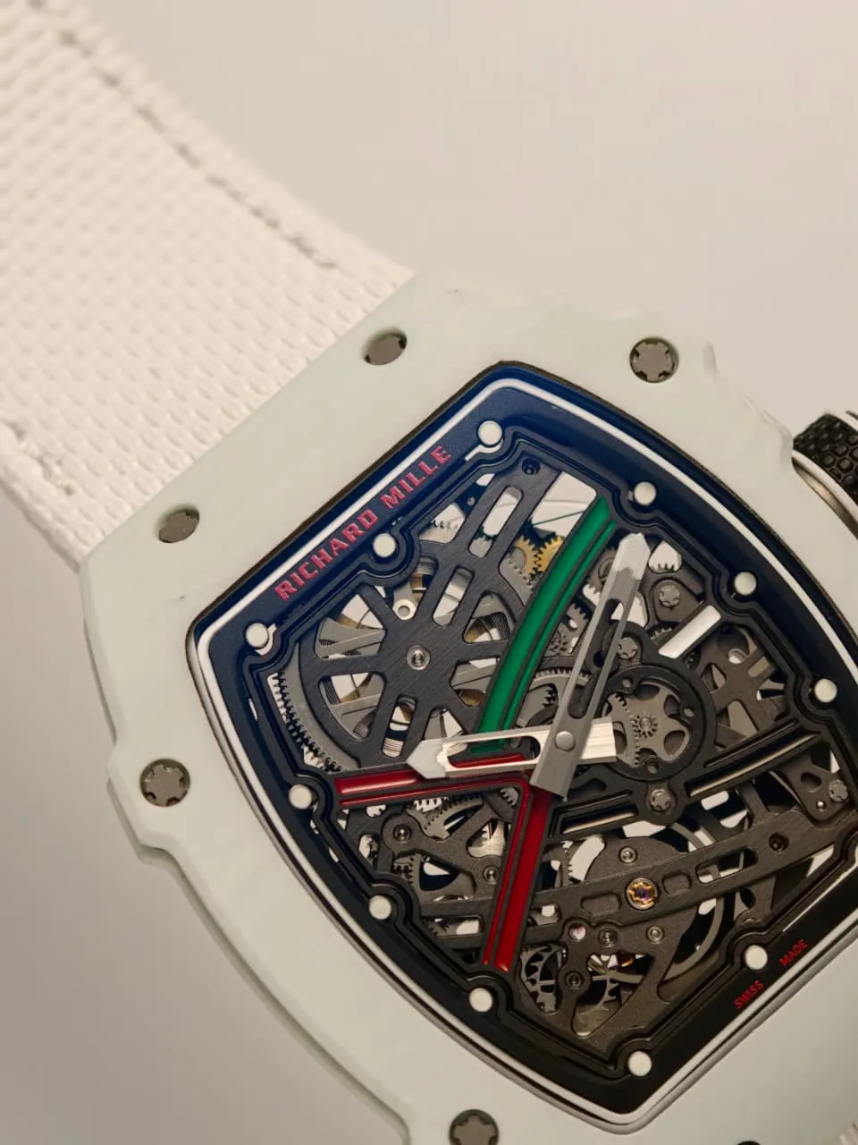 RICHARD MILLE RM67-02 White NTPT RICH Factory 1:1 UAE Skeleton Dial CRMA7 Super Clone 21 bfe94993429397c AMO Watch